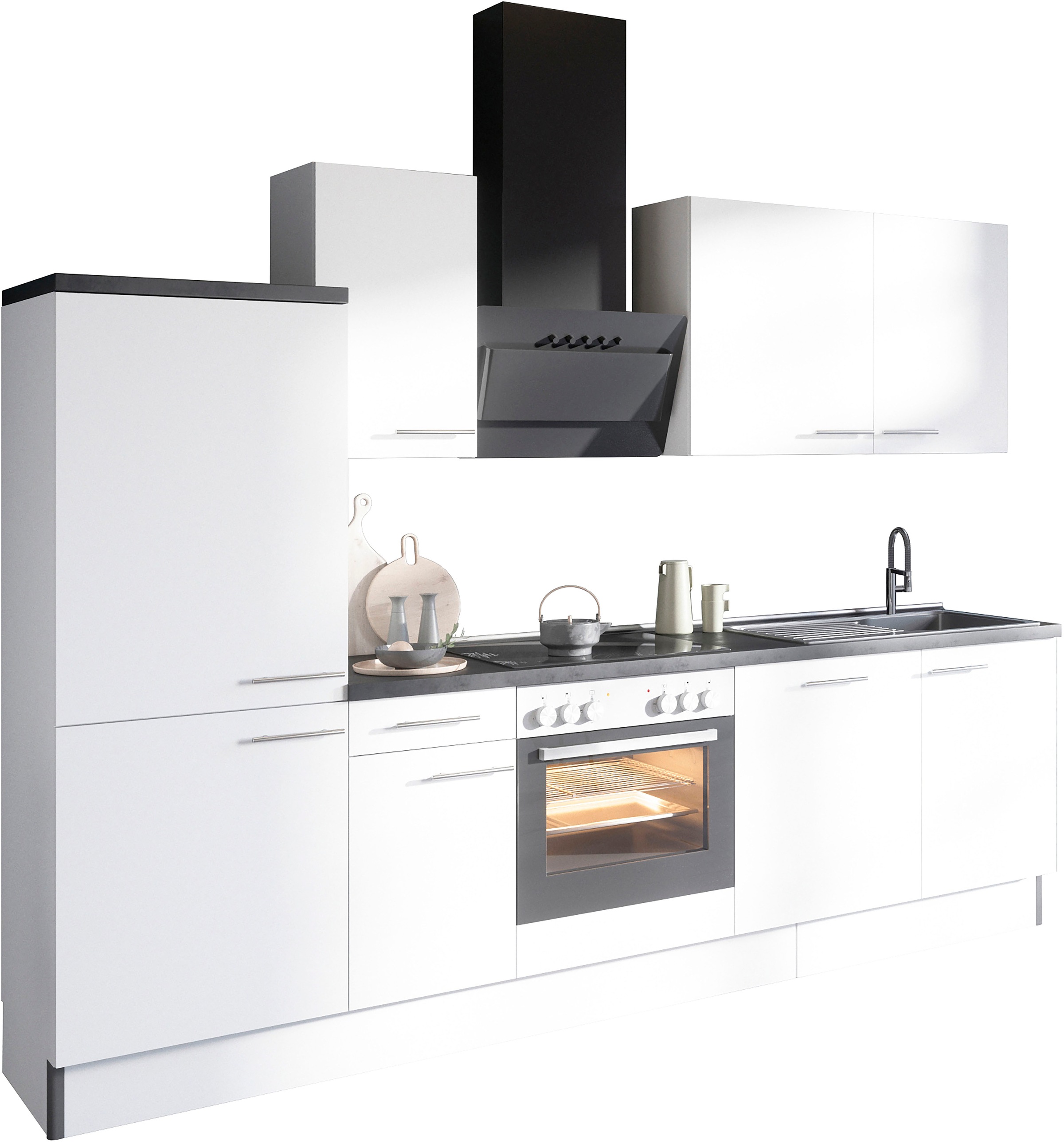 Küche »Klara«, Breite 270 cm, wahlweise mit E-Geräten