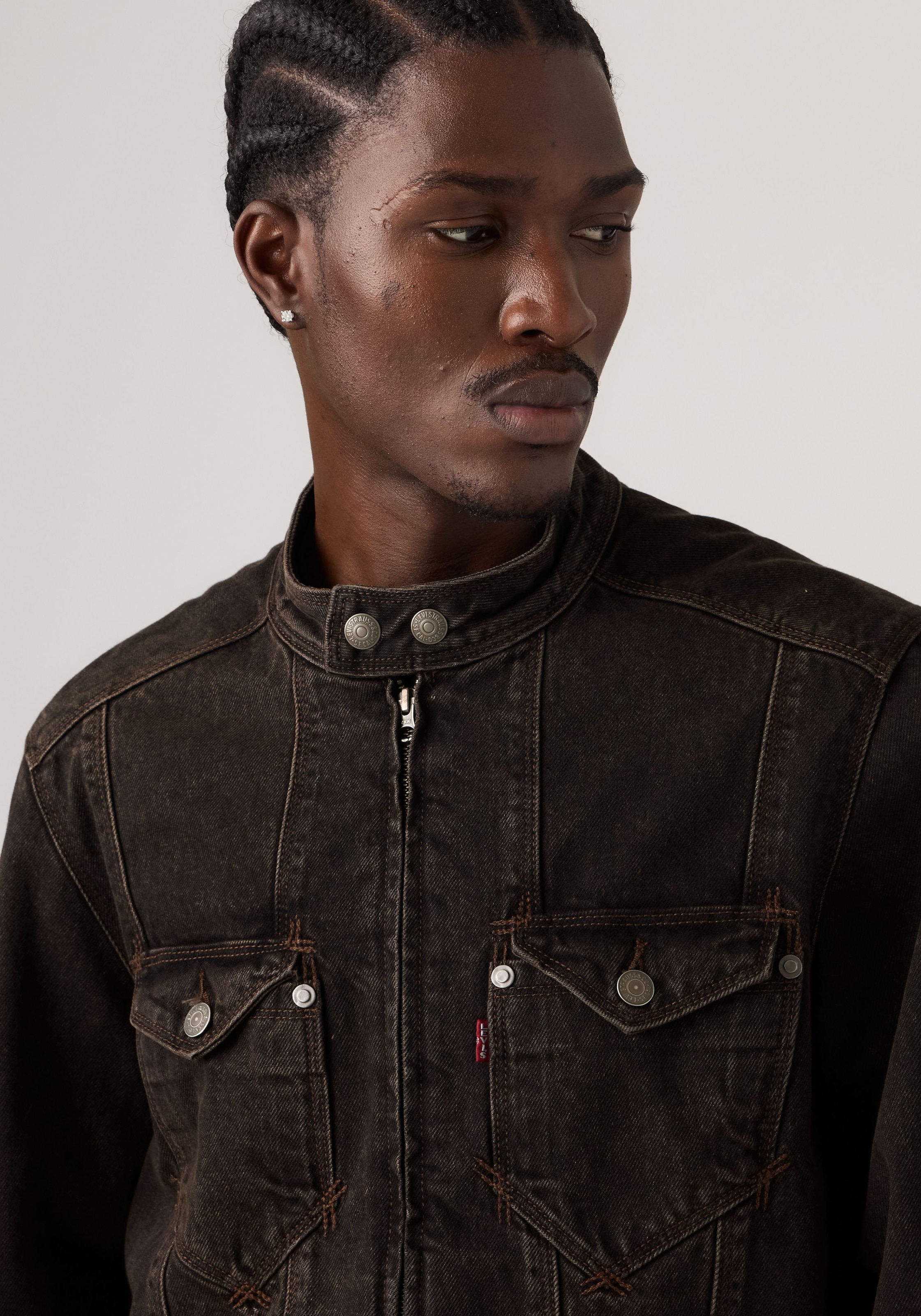 Levi's® Jeansjacke »TWISTED MOTO JACKET« mit Reißverschluss