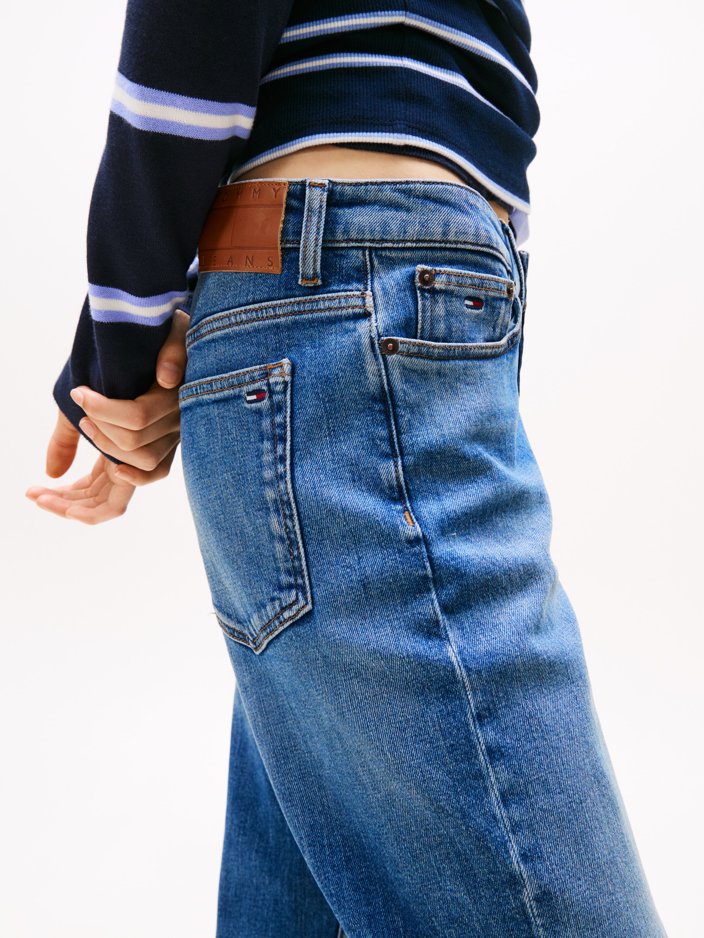 Tommy Jeans Slim-fit-Jeans »KIRA MR SLIM STR BI0134«