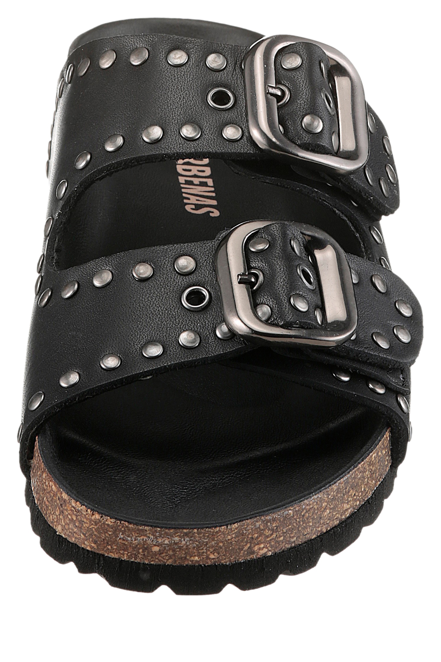 VERBENAS Pantolette »Randell Napa Tachas«, Sommerschuh, Freizeitschuh, Festivalschuh, Urlaubschuh, Hausschuh