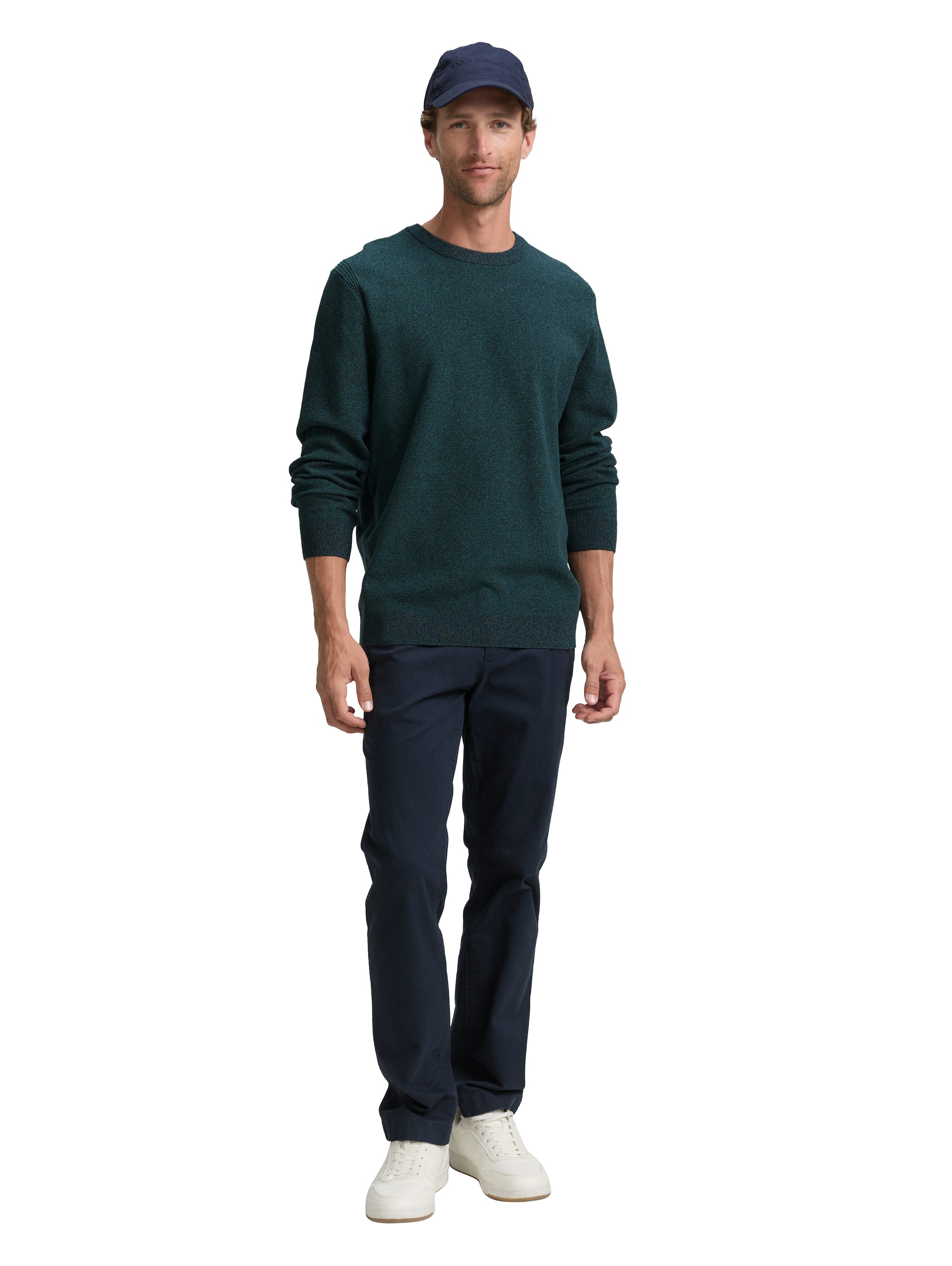 TOM TAILOR Strickpullover, mit Bündchen