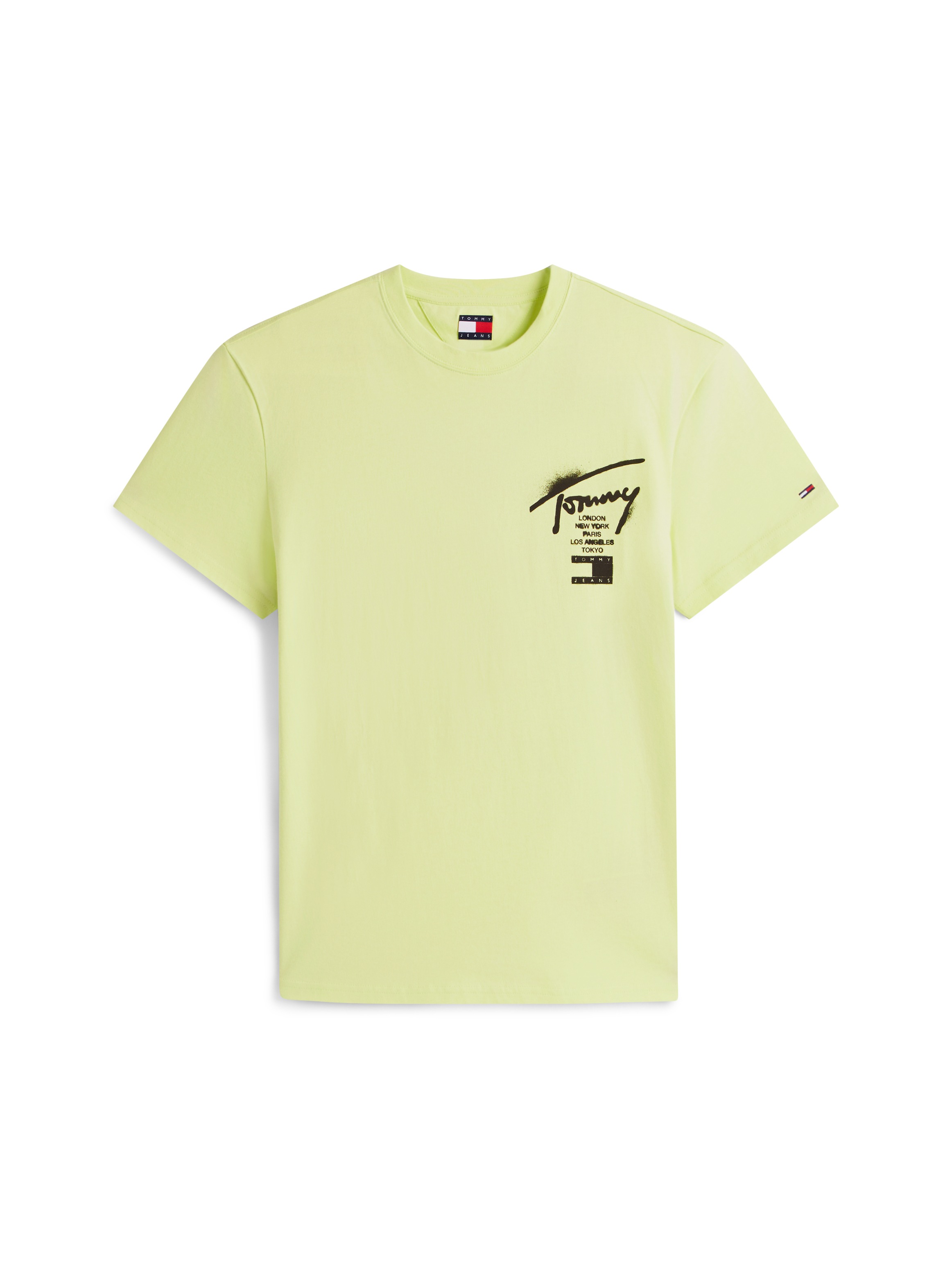 Tommy Jeans T-Shirt »TJM REGULAR CITY SIGN« Regular fit mit Markenprint