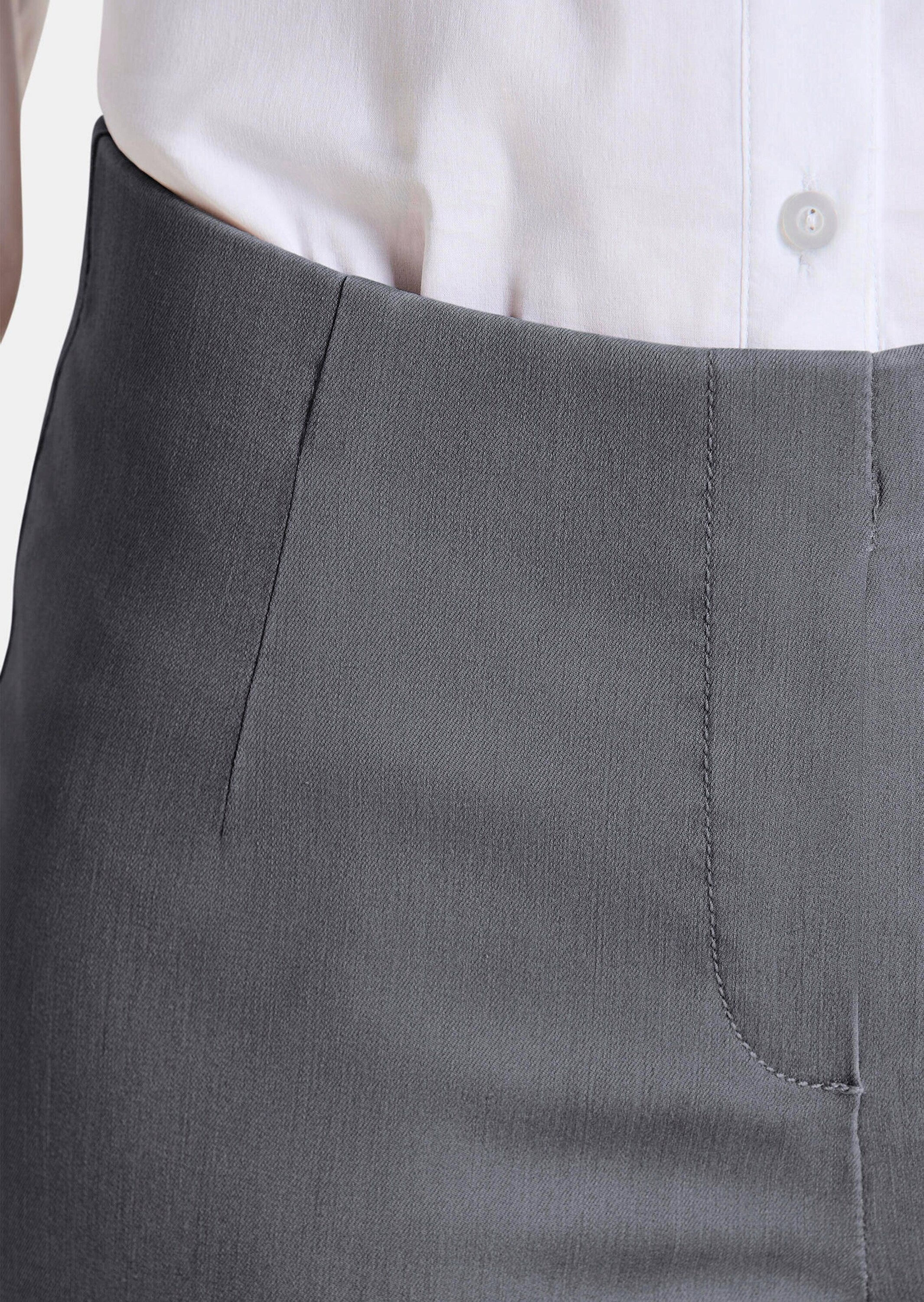GOLDNER Chinohose »Bengalinhose LOUISA in Denim-Optik«