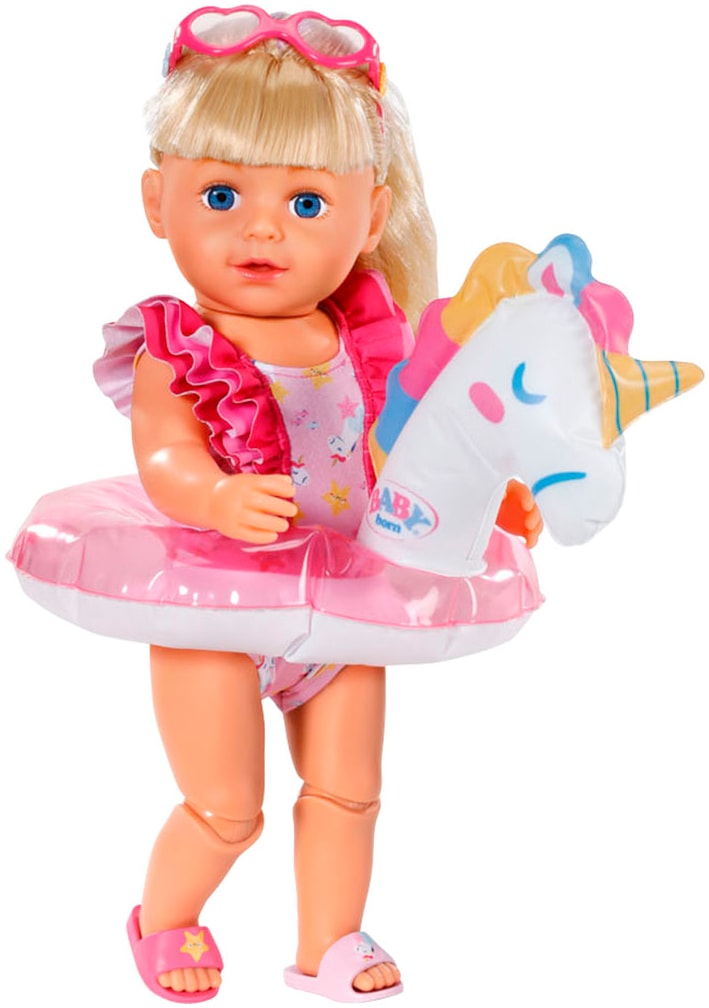 Baby Born Puppenkleidung »Schwimm-Set Einhorn 43 cm«, (Set)