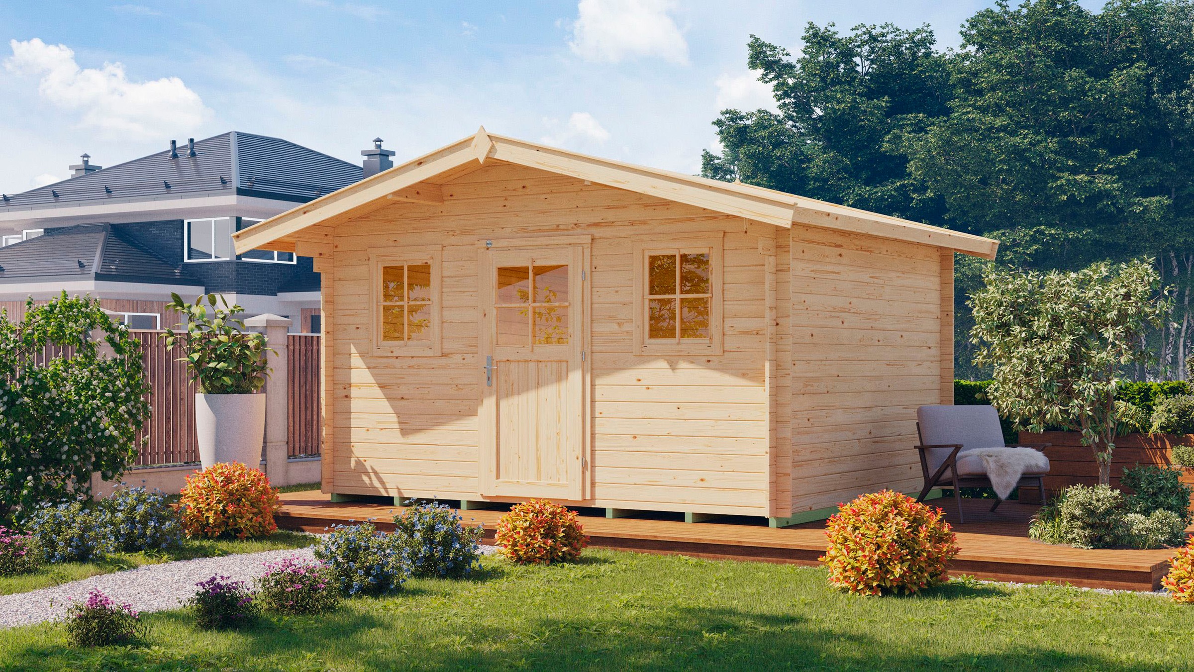 weka Gartenhaus »110 Gr.2, 28 mm«