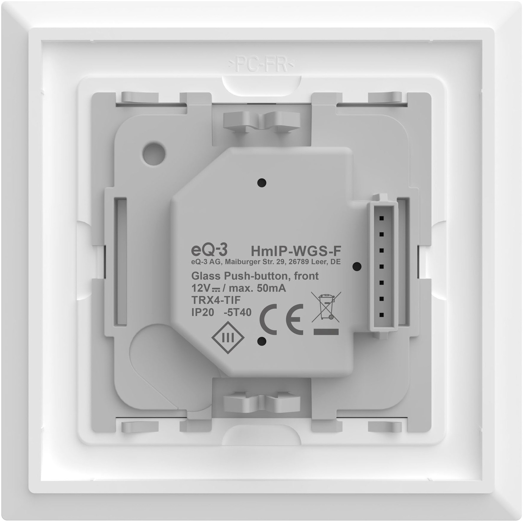 Homematic IP Smarter Lichtschalter »Glastaster«