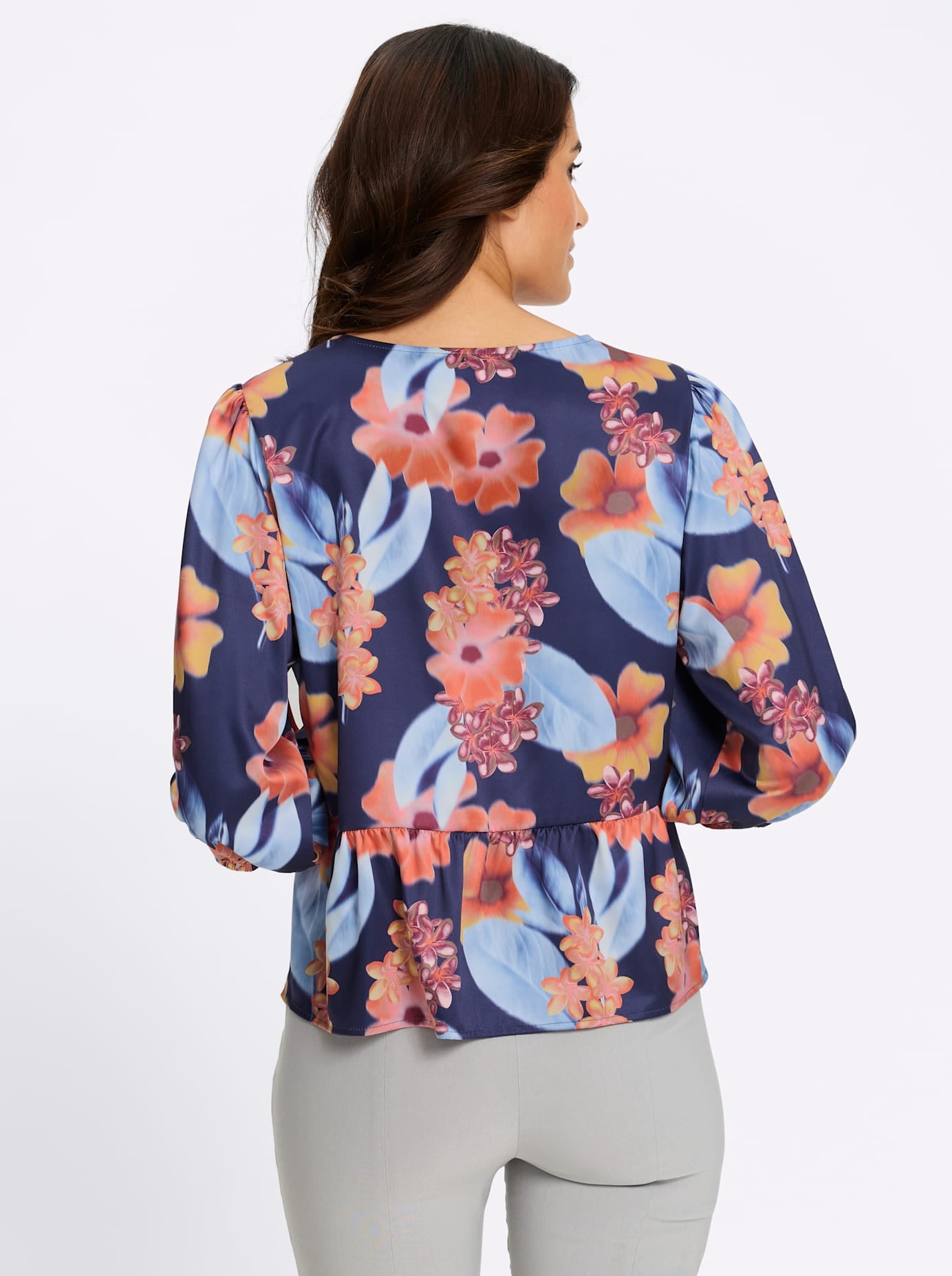 Lady Satinbluse
