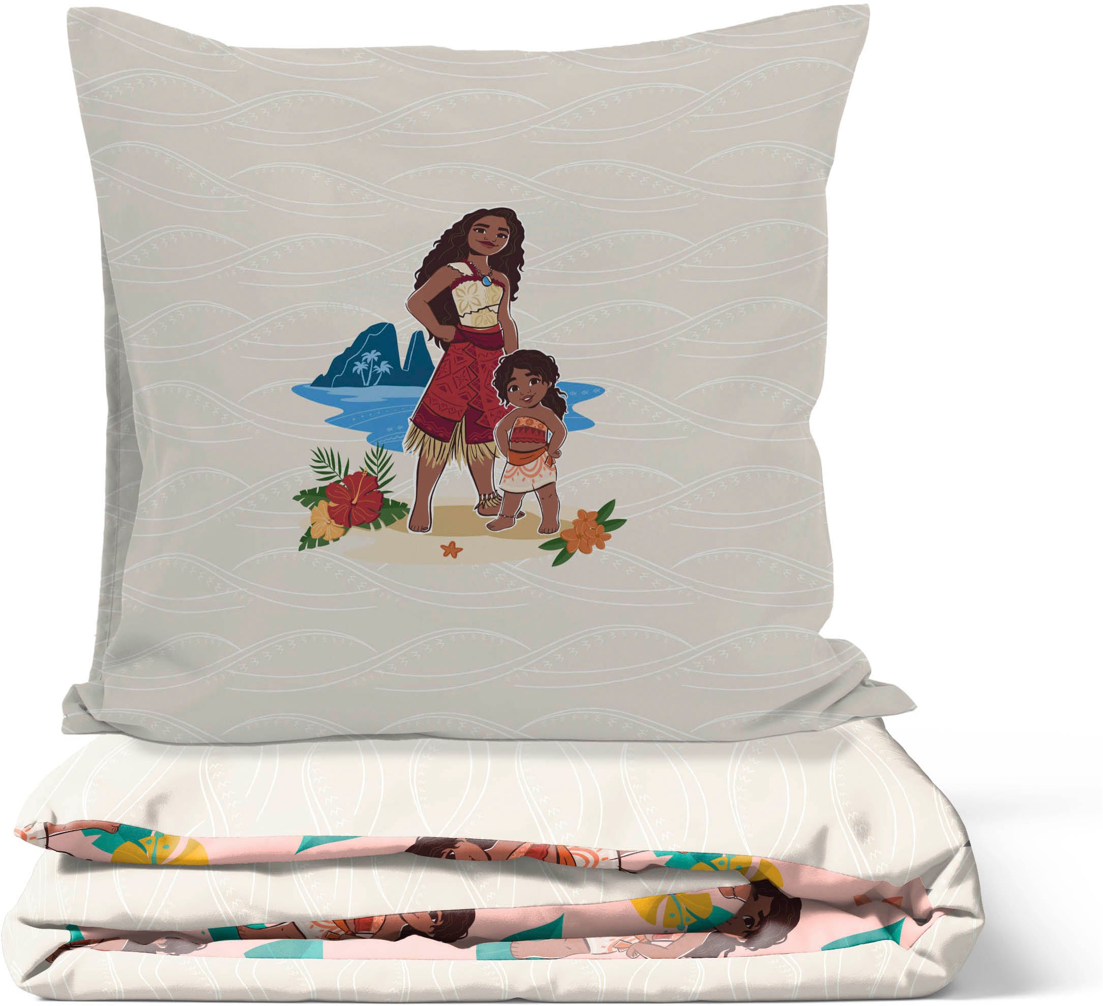 Disney Kinderbettwäsche »Moana Back Together« 2 100% Baumwolle