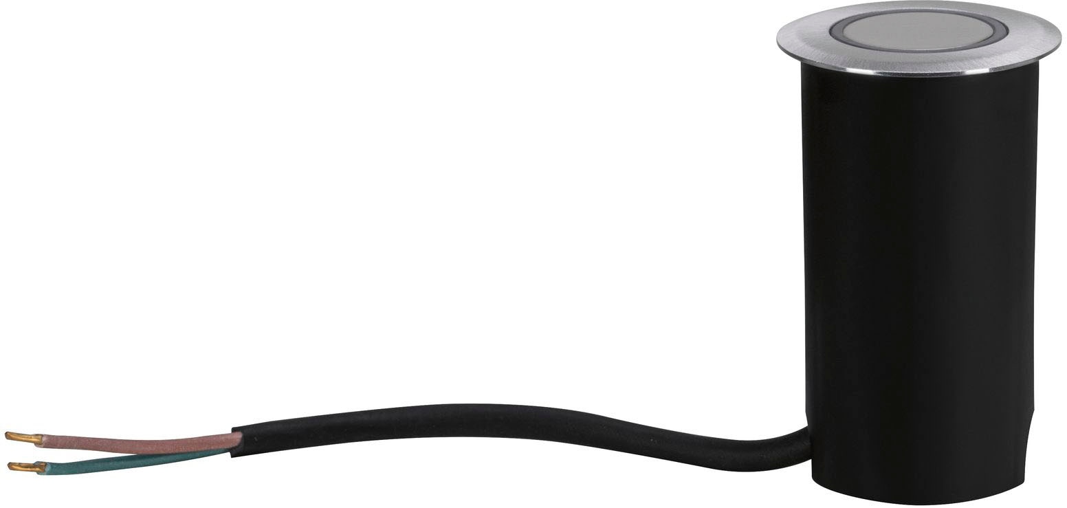 Paulmann LED Einbauleuchte »Outdoor 230V Boden IP67 3000K 2W deko round«, 1 flammig, rund