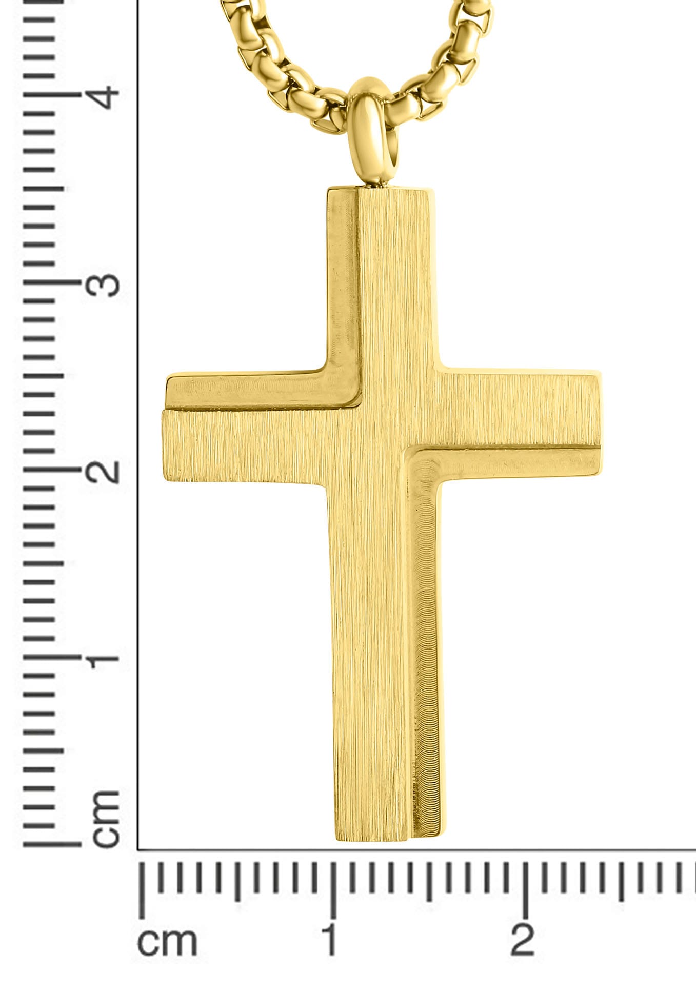 Firetti Kette mit Anhänger »Schmuck Geschenk Kreuz«