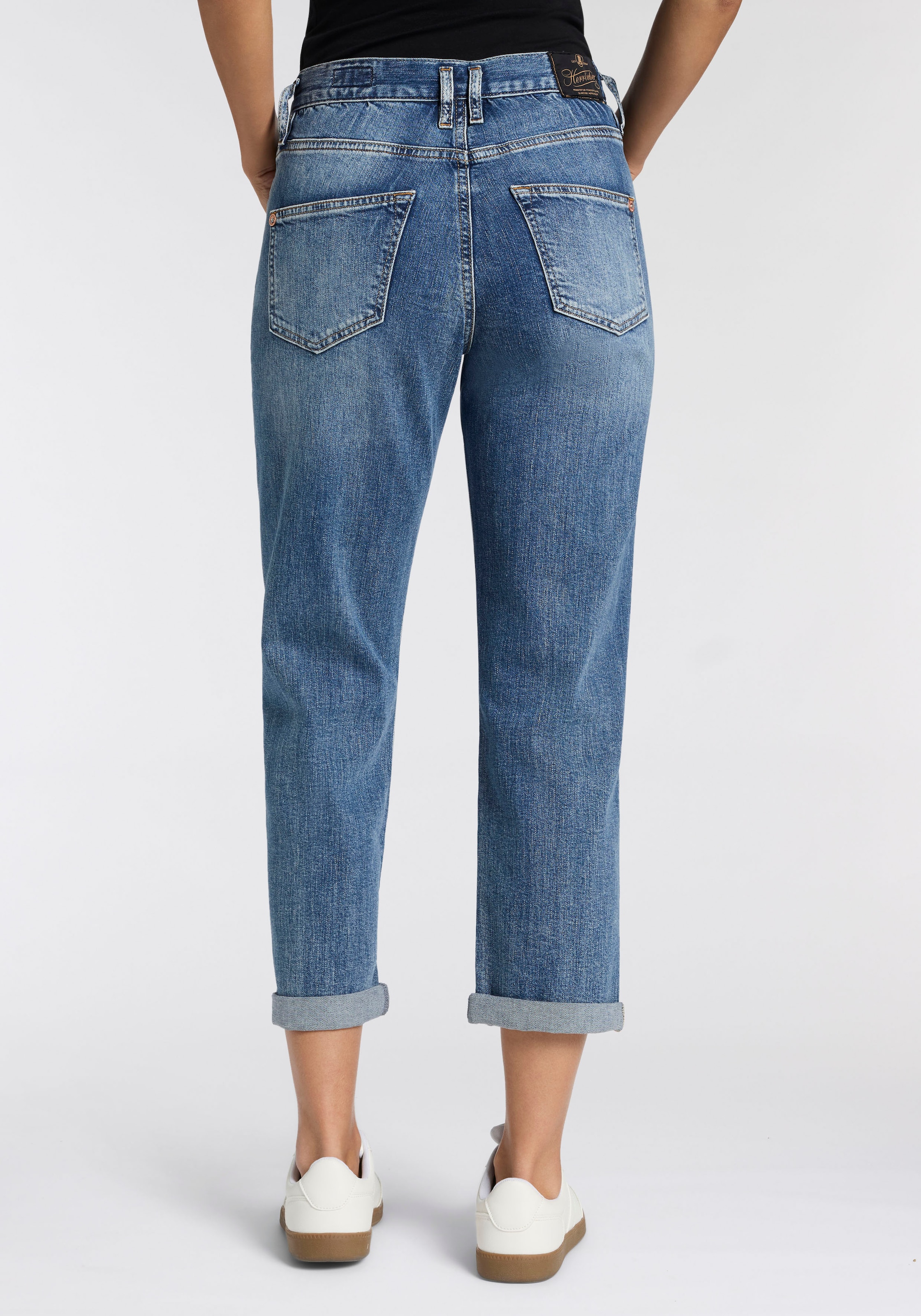 Herrlicher Straight-Jeans »Breezy Cropped Denim« in 7/8-Länge, High Waist