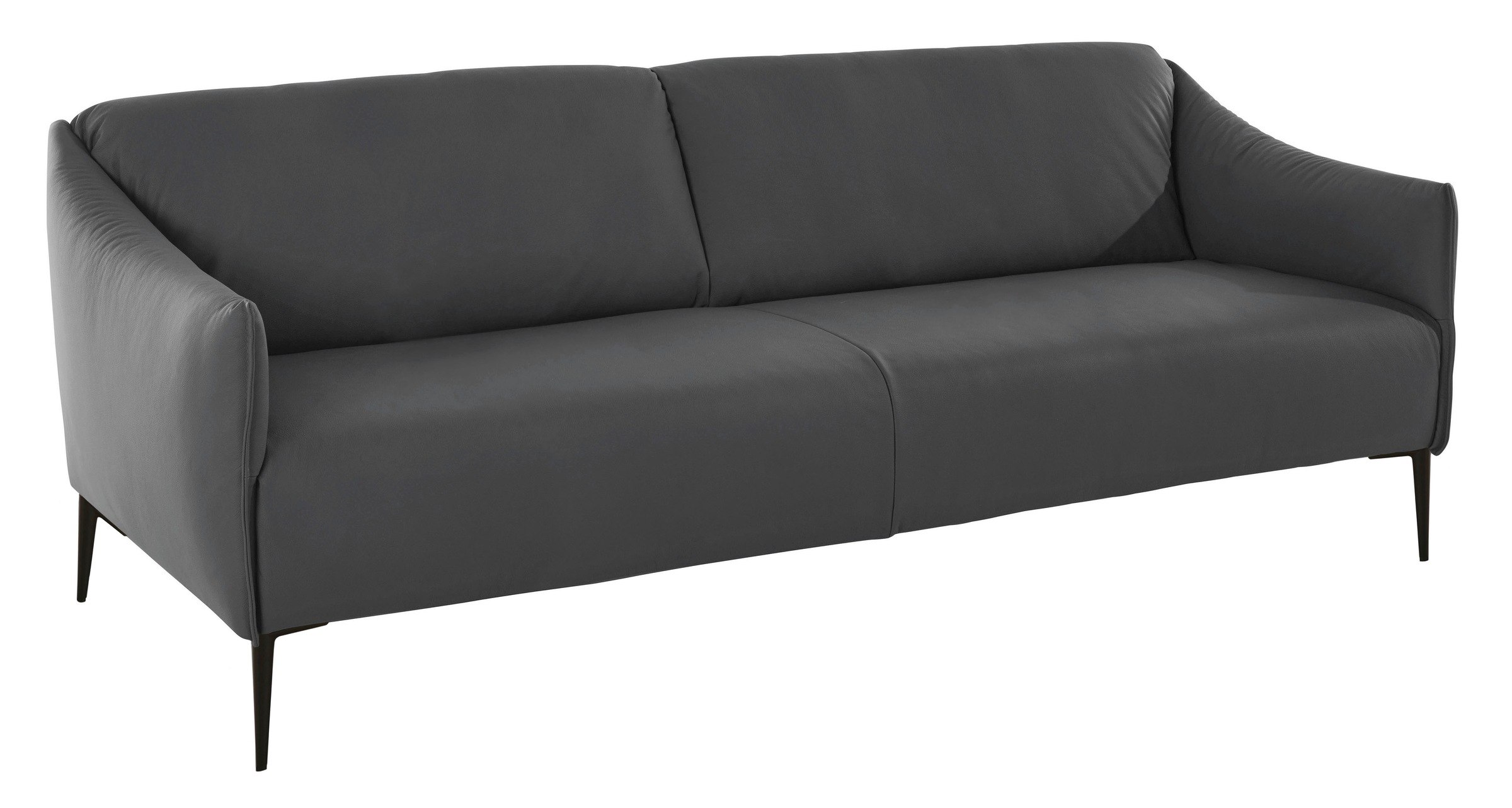 W.SCHILLIG 2,5-Sitzer »sally« mit Metallfüßen in Schwarz pulverbeschichtet, Breite 194 cm