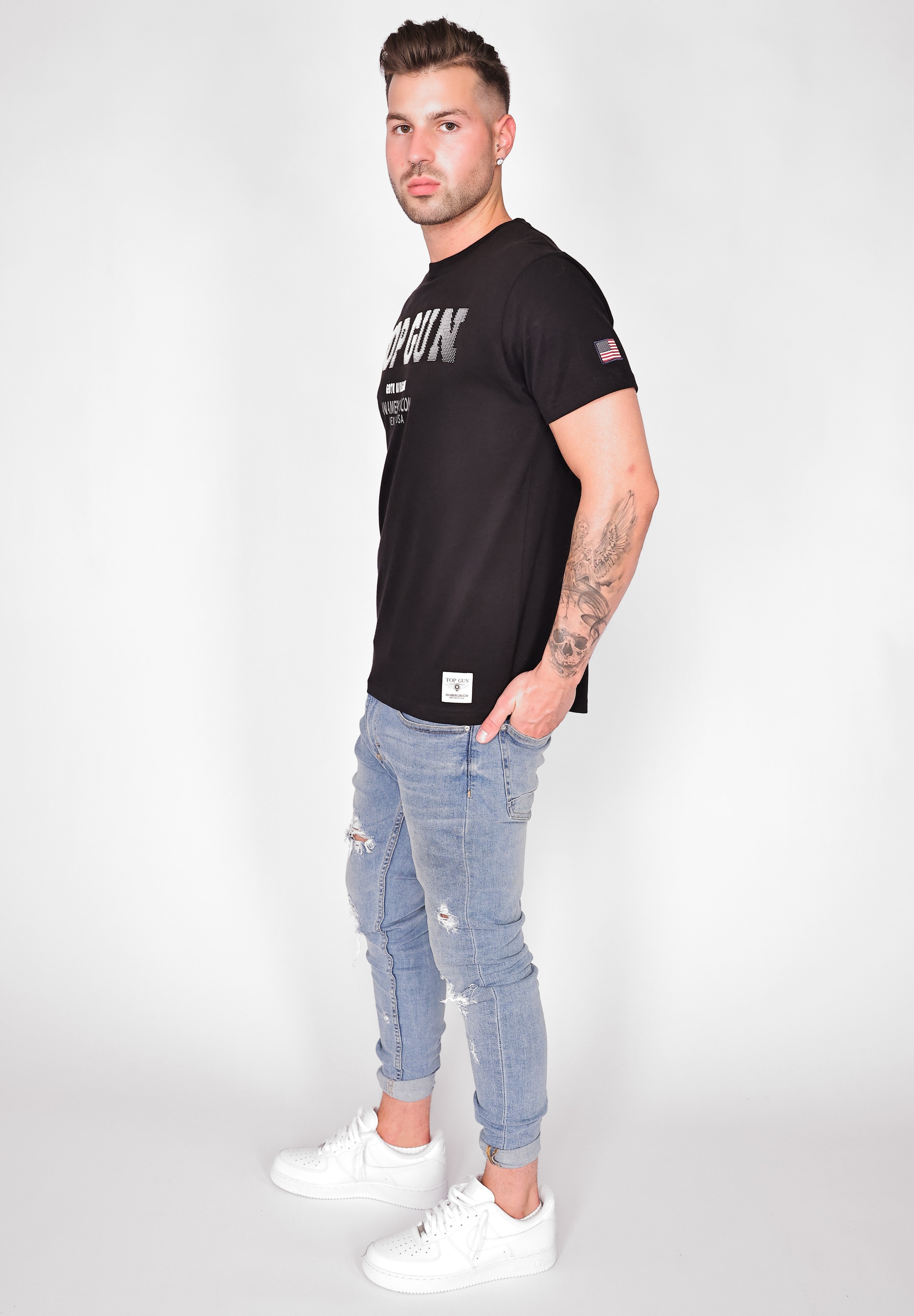 TOP GUN T-Shirt »T-Shirt TG20213006«