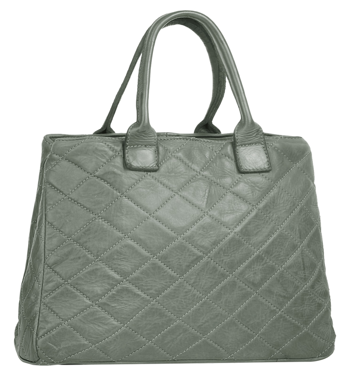 Samantha Look Henkeltasche, echt Leder, Made in Italy