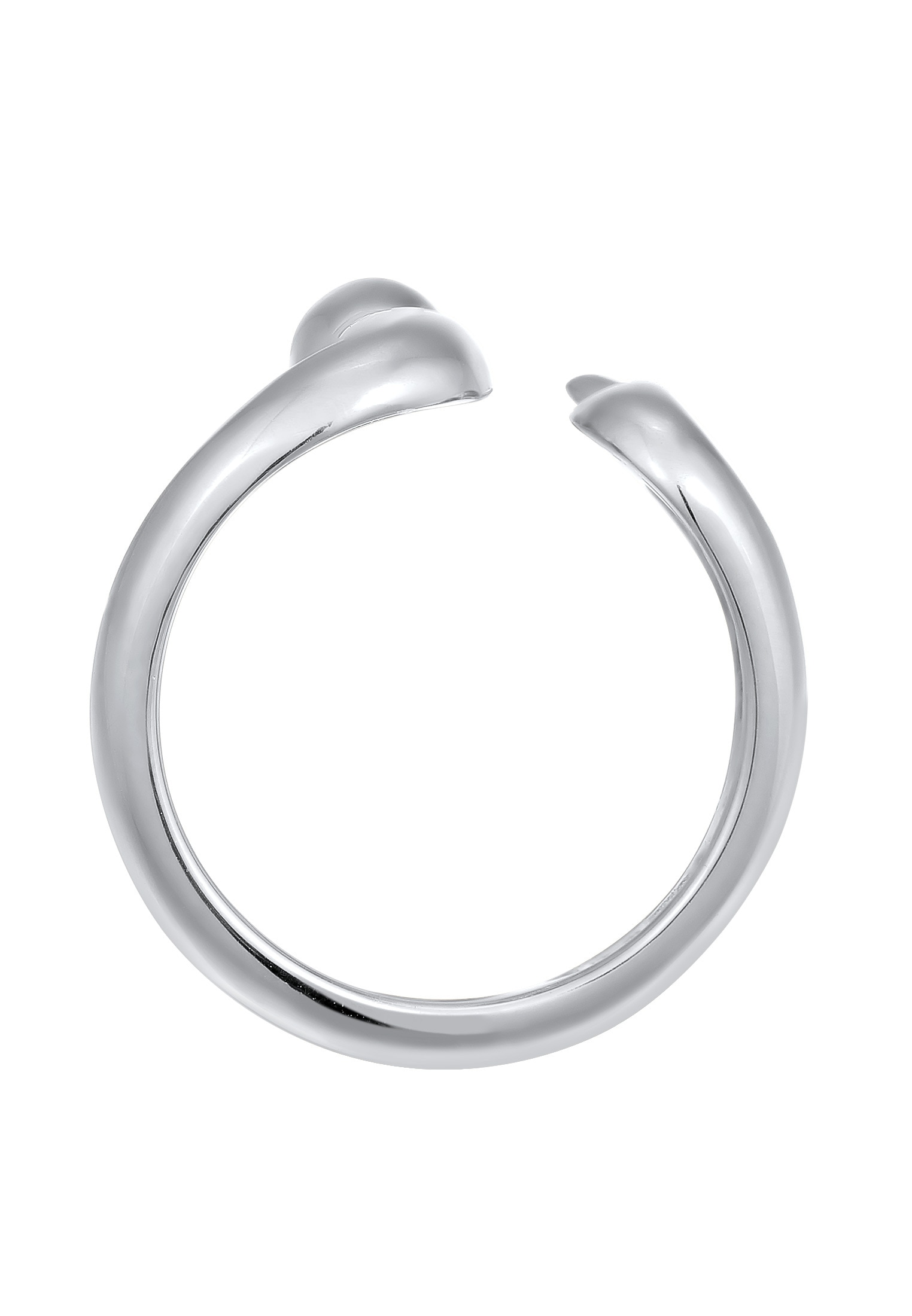 Elli Silberring »Ring Schlange Offen Verstellbar 925 Sterling Silber«