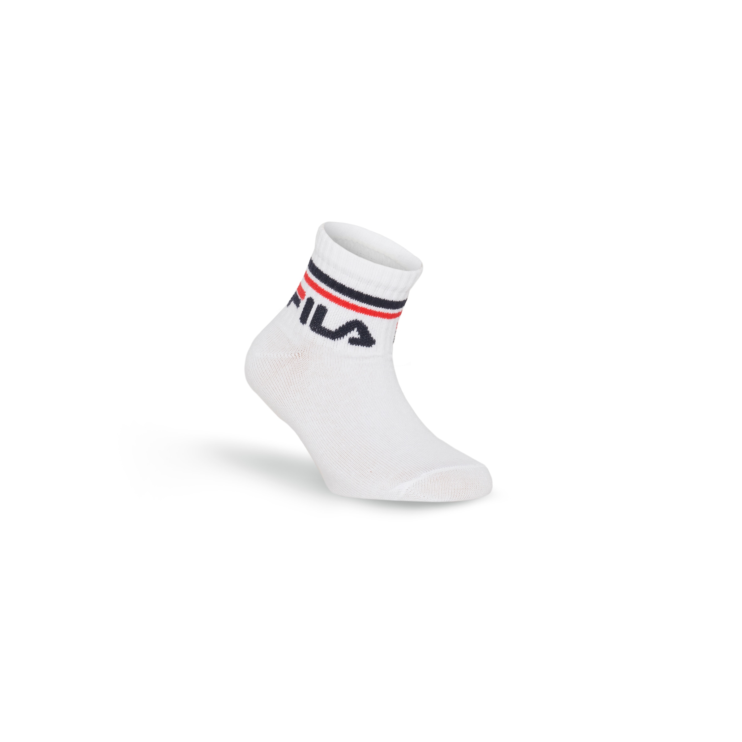 Fila Kurzsocken, (6er Pack), mit eingestricktem Logo im Bündchen, Kindersocken