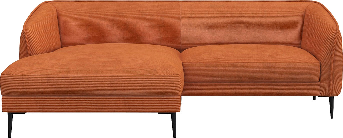 Ecksofa »Belle Designsofa, bequem durch Kaltschaum im Sitz, L-Form«, Skandinavisches...