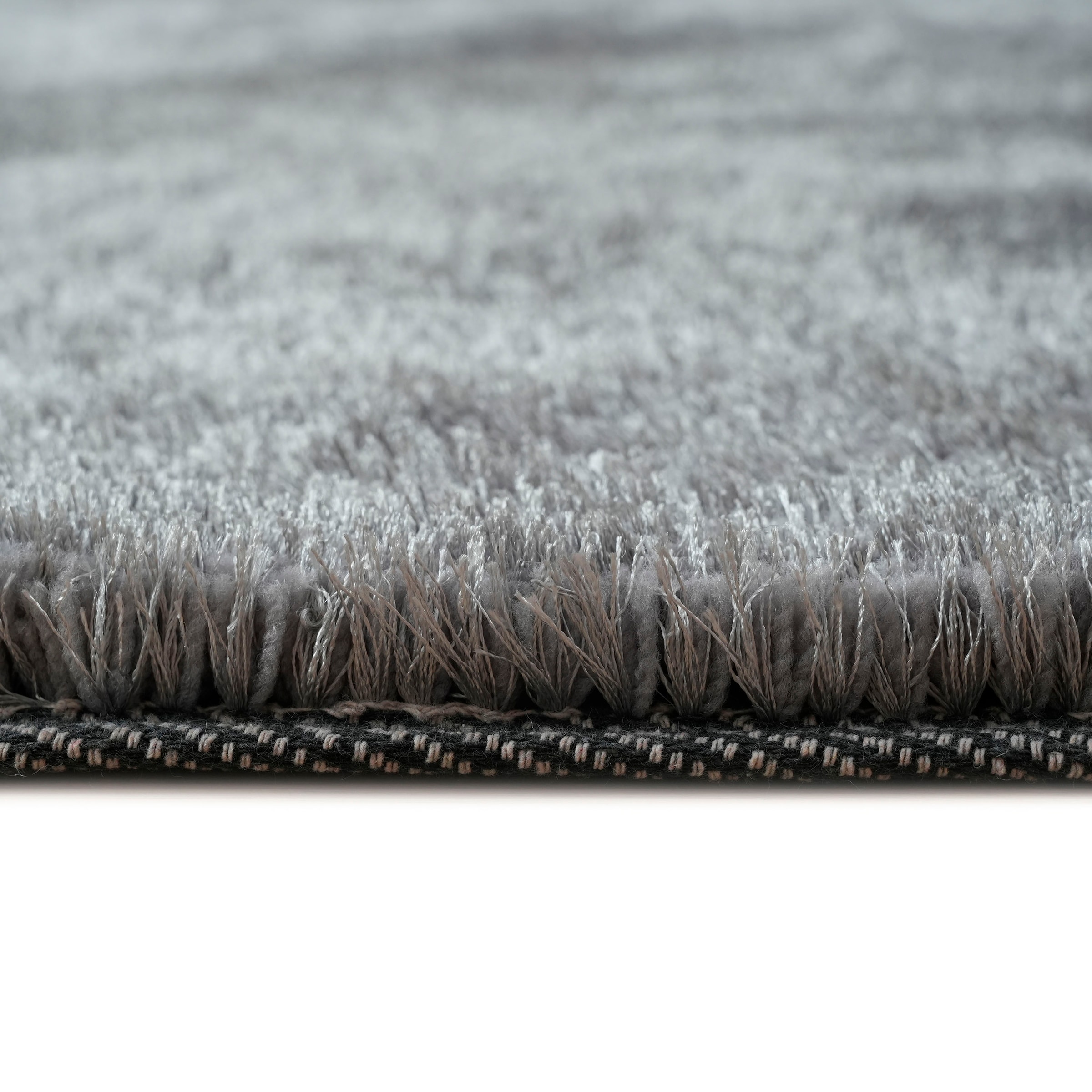 my home Hochflor-Teppich »Dana light, besonders weich, Mikrofaser Teppiche«, rechteckig, 25 mm Höhe, uni, leichter Glanz, Wohnzimmer, Schlafzimmer, Esszimmer