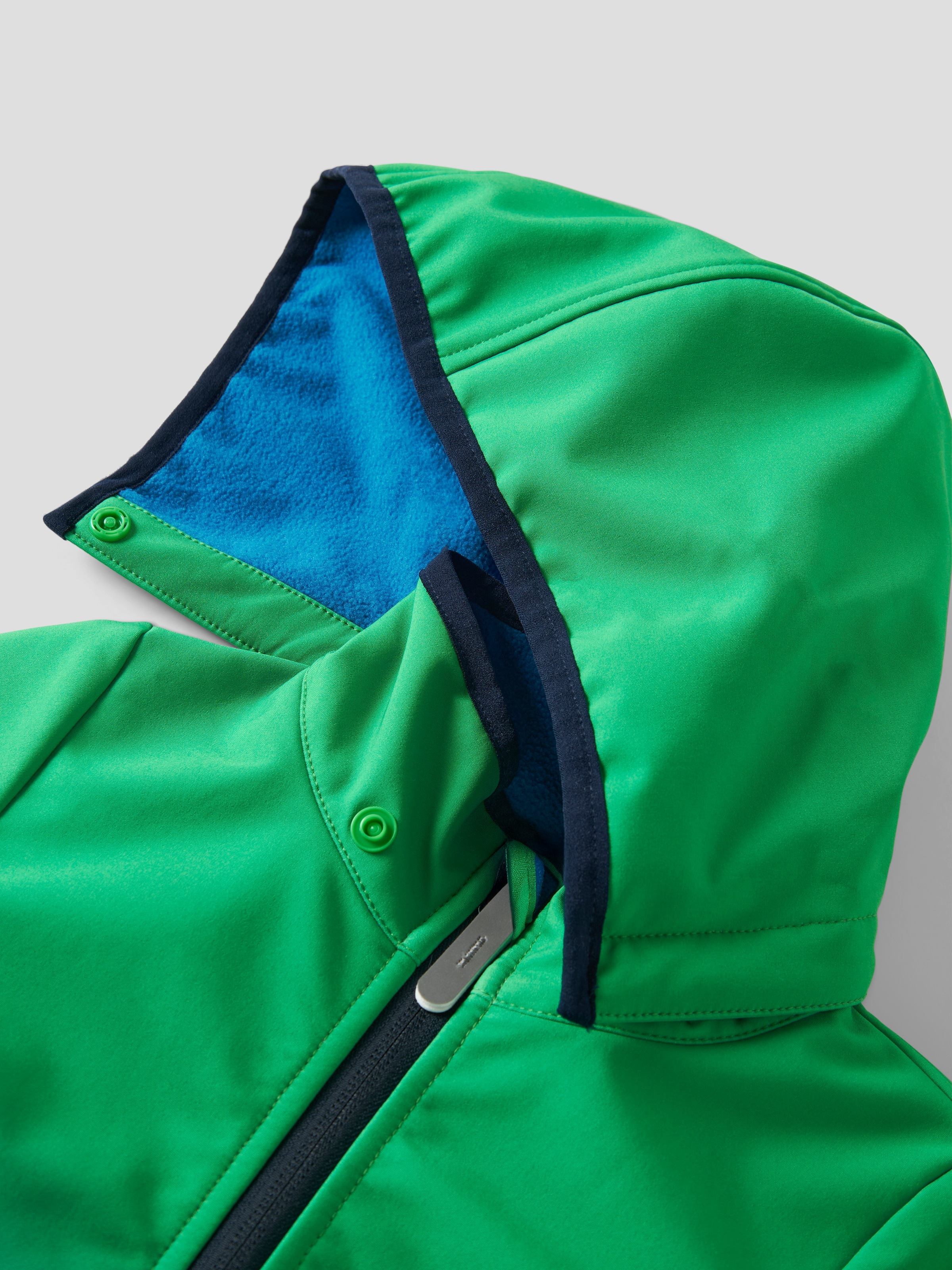 Name It Softshelljacke »NMMMALTA05 SOFTSHELL JACKET DIPDYE FO« mit Kapuze wasserdicht, atmungsaktiv und winddicht