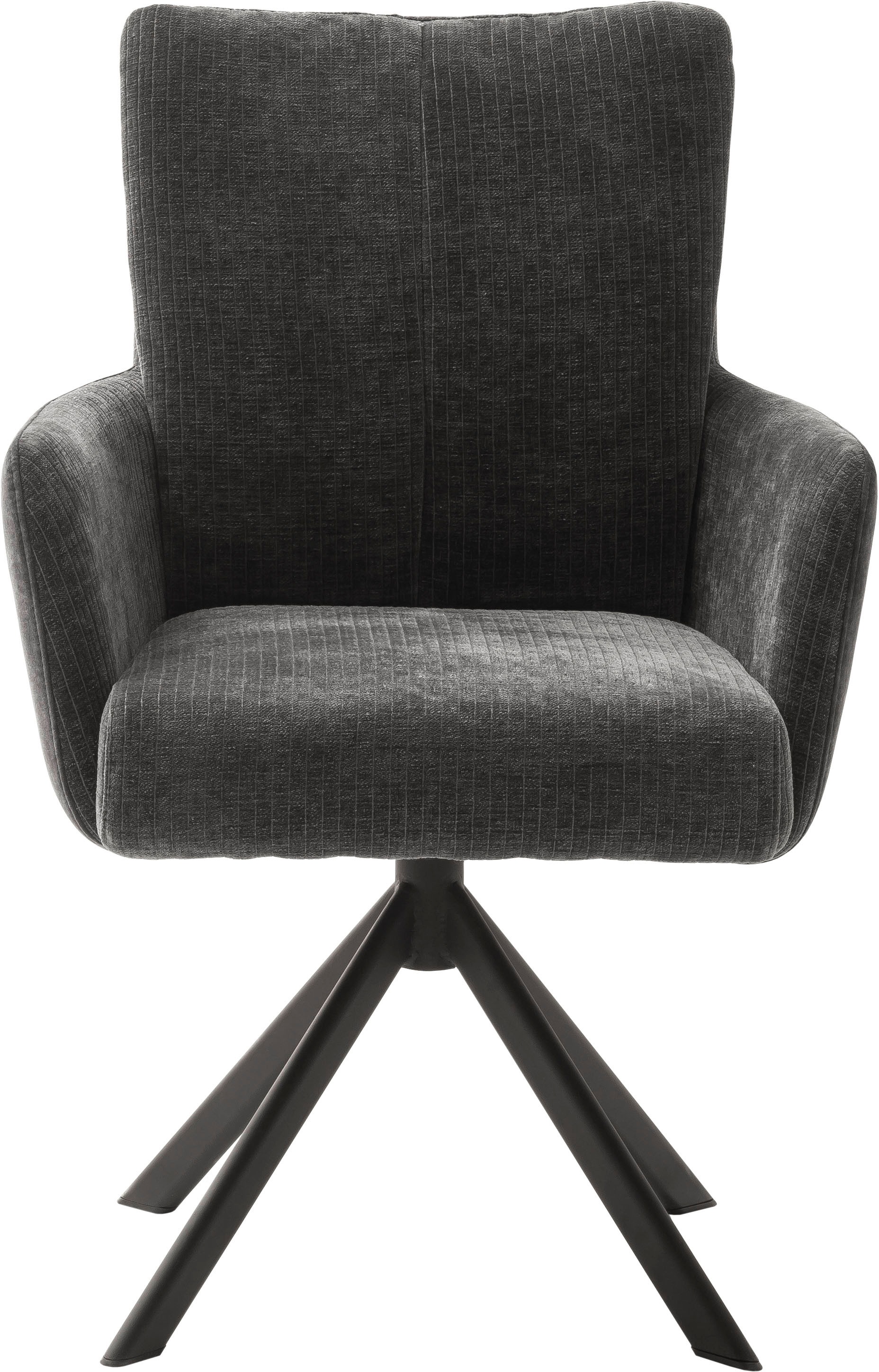 MCA furniture Esszimmerstuhl »MALIA« () (Set, 2 Stck), 360° drehbar, Taschenfederkern, Sitzhöhe ca. 49 cm