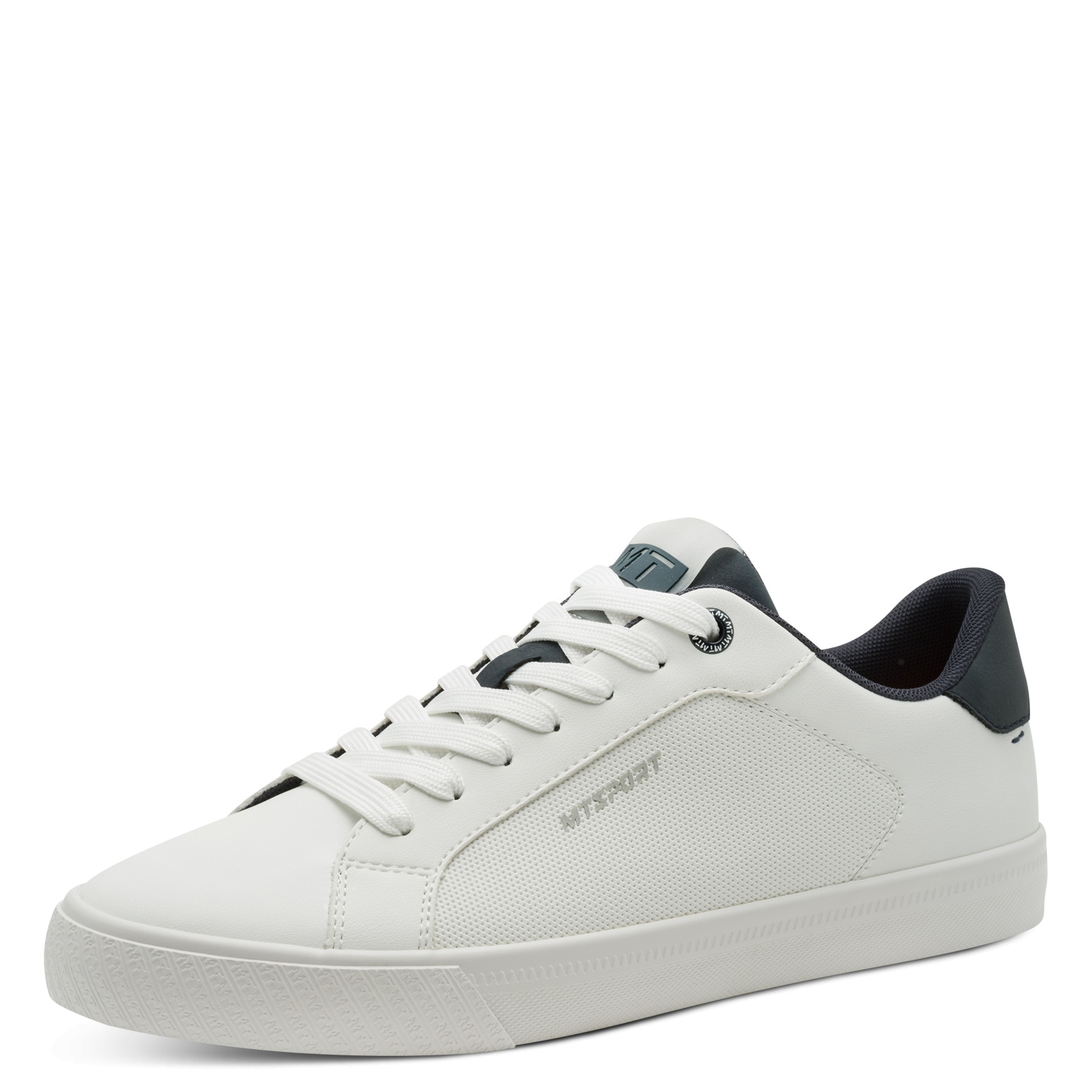 MARCO TOZZI Plateausneaker  , Freizeitsch, Halbschuh, Schnürschuh mit Perforierung und Ziernähten