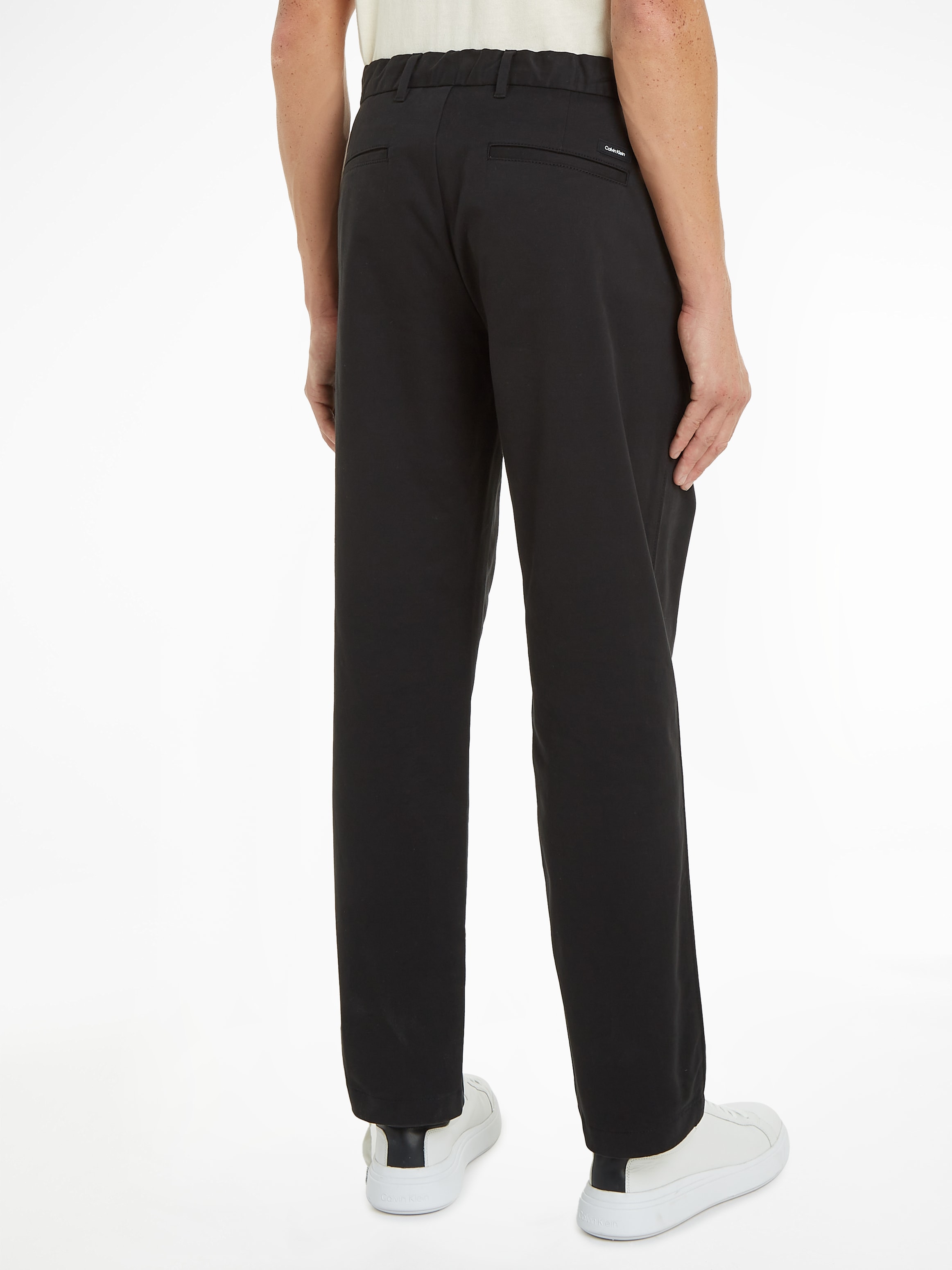 Calvin Klein Chinohose »MODERN TWILL REGULAR STRAIGHT«, mit Logoprägung