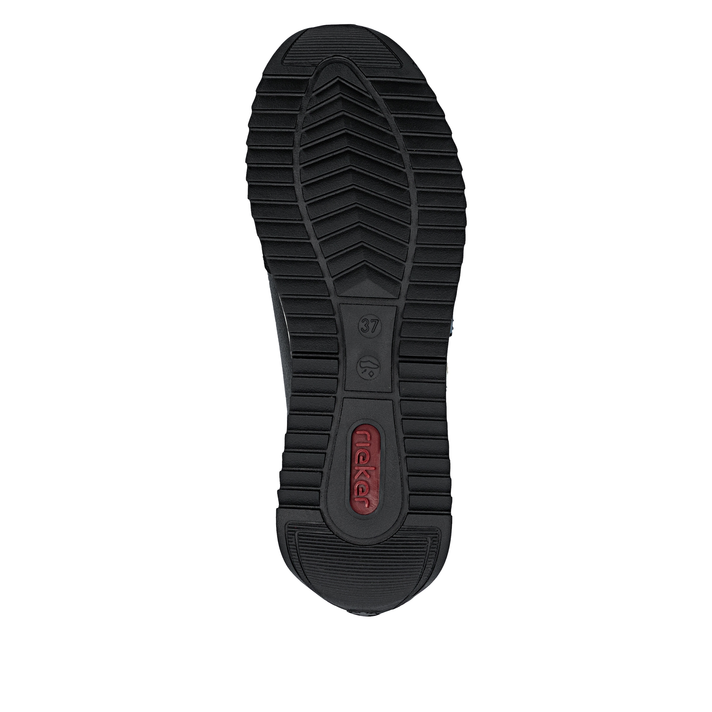 Rieker Sneaker  Schnürschuh, Halbschuh, Freizeitsneaker mit Kontrastdetails