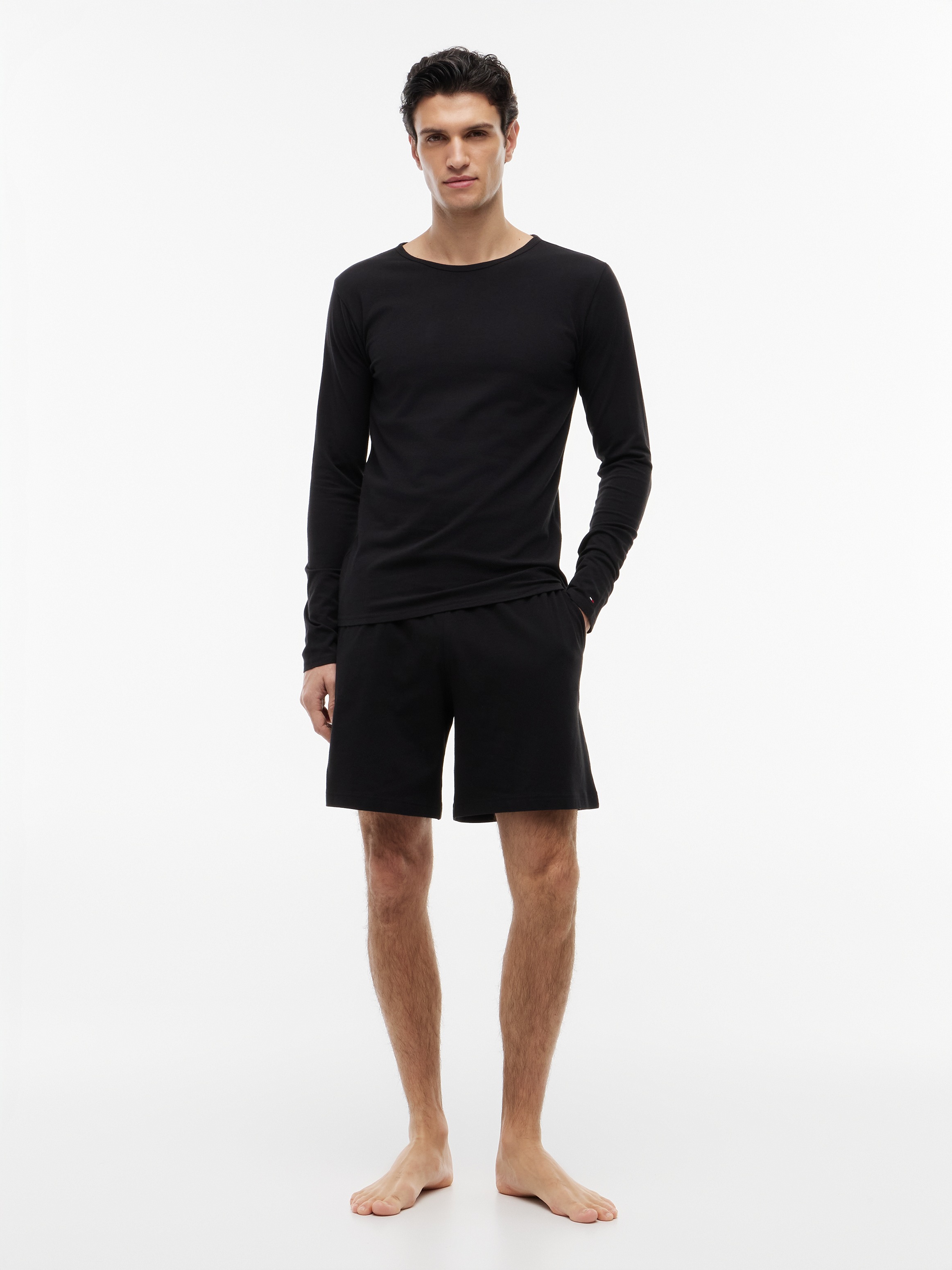 Tommy Hilfiger Underwear T-Shirt »3P LS Tee« Packung, 3er-Pack,  mit Markenlabel