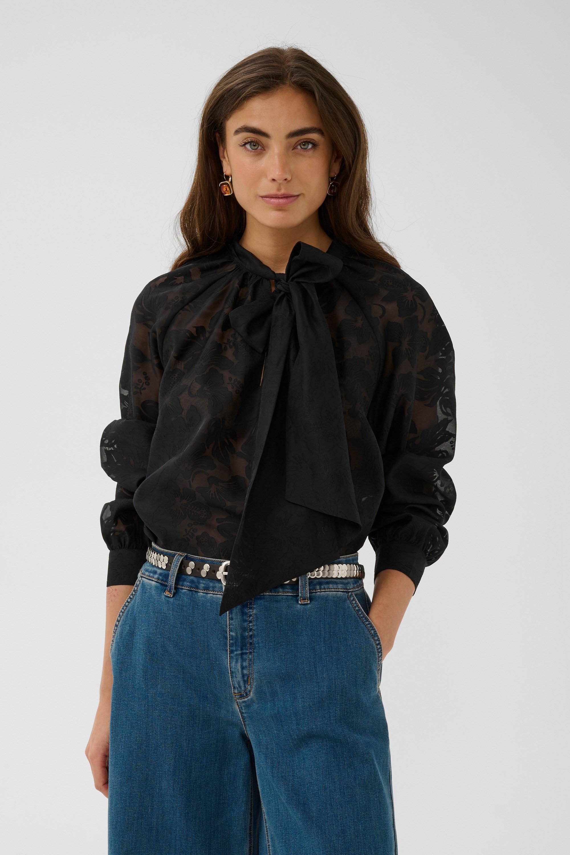 Culture Langarmbluse »Culture DK Bluse langarm CUBRILLA«