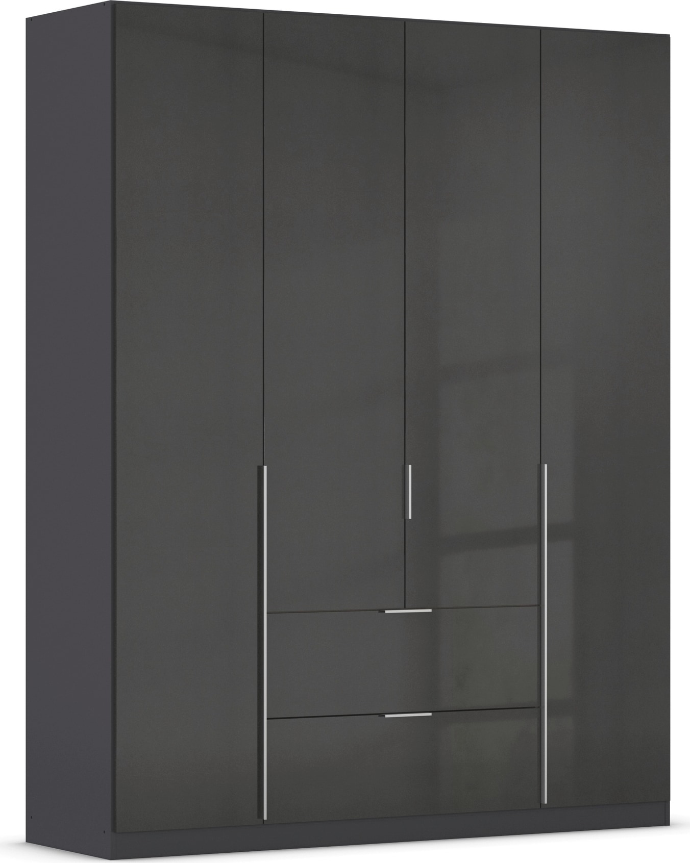 rauch Drehtürenschrank »Kleiderschrank Schrank Garderobe AGORDO mit Dekor- oder Hochglanzfront«, mit Außenschubkästen, in 6 Breiten und 2 Höhen MADE IN GERMANY