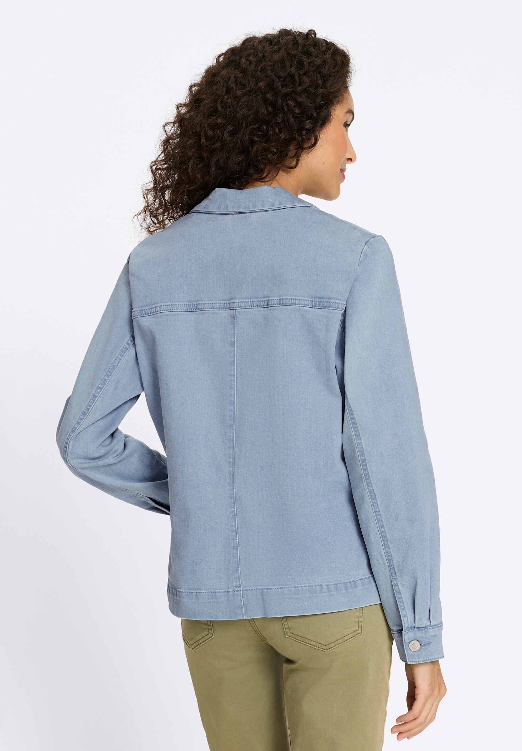 heine Jerseyblazer »Jeans-Blazer Jeansblazer in Stonewashed-Optik«