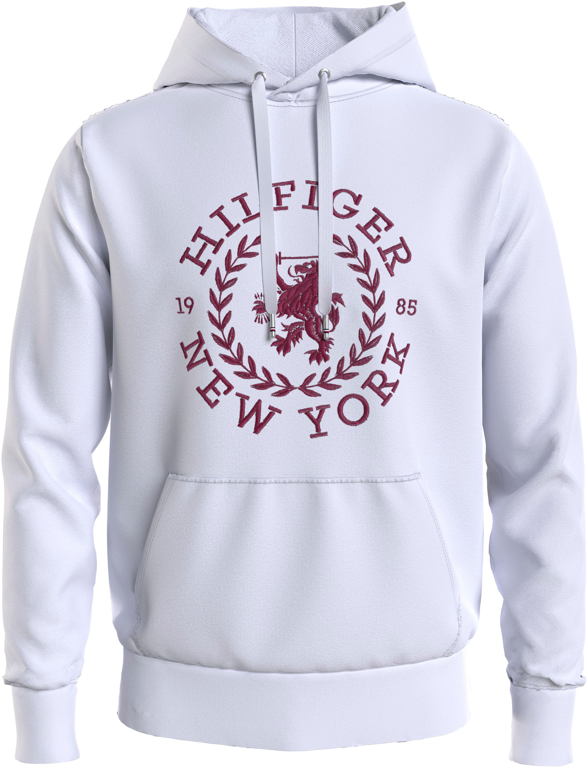 HOODIE«, Logo-Stickerei Kapuzensweatshirt Tommy Hilfiger CREST bei mit »BIG ♕ ICON