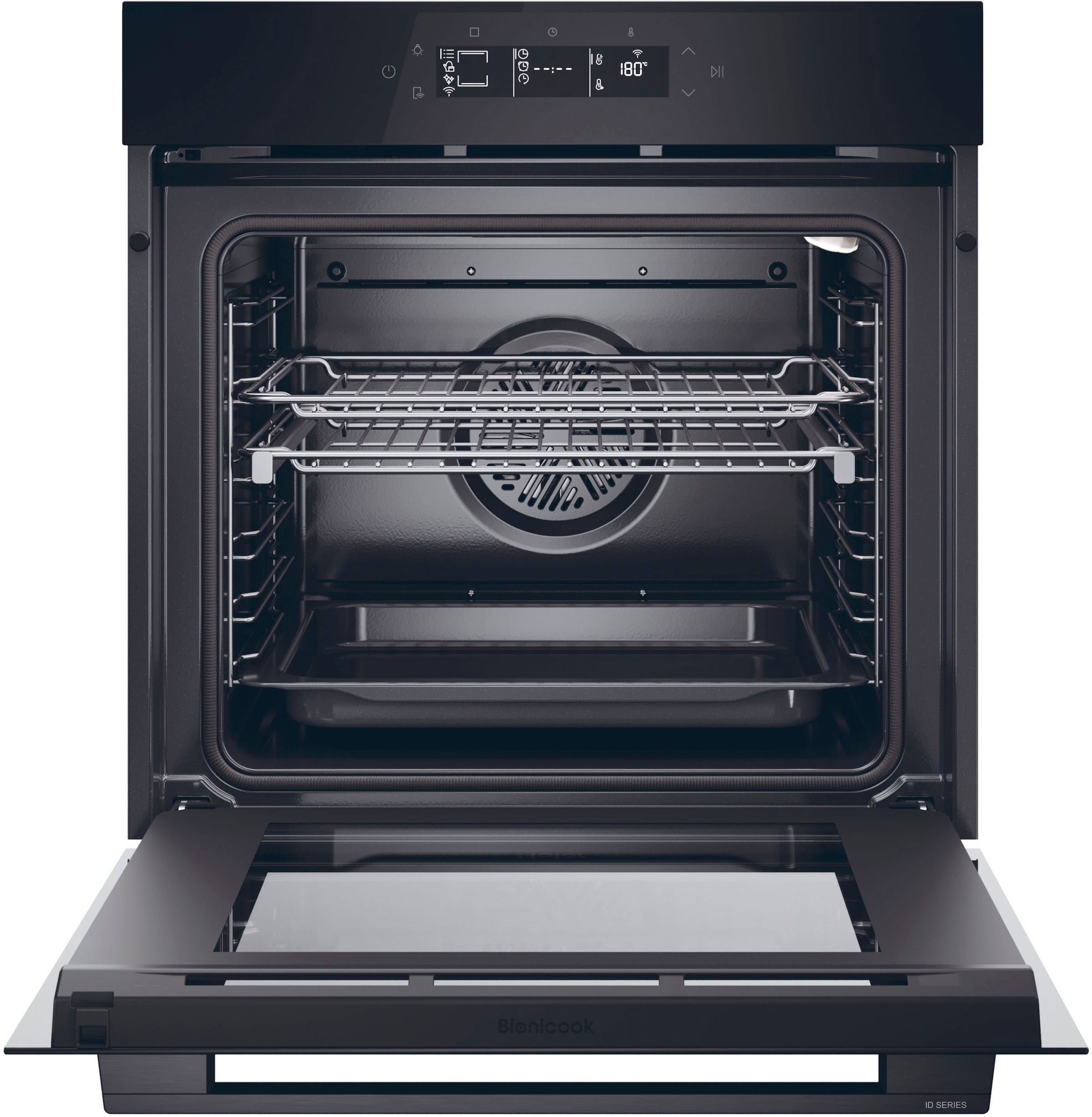 Haier Pyrolyse Backofen ID SERIE 2 »H6 ID25G3YTB«, mit 1-fach-Teleskopauszug, Pyrolyse-Selbstreinigung