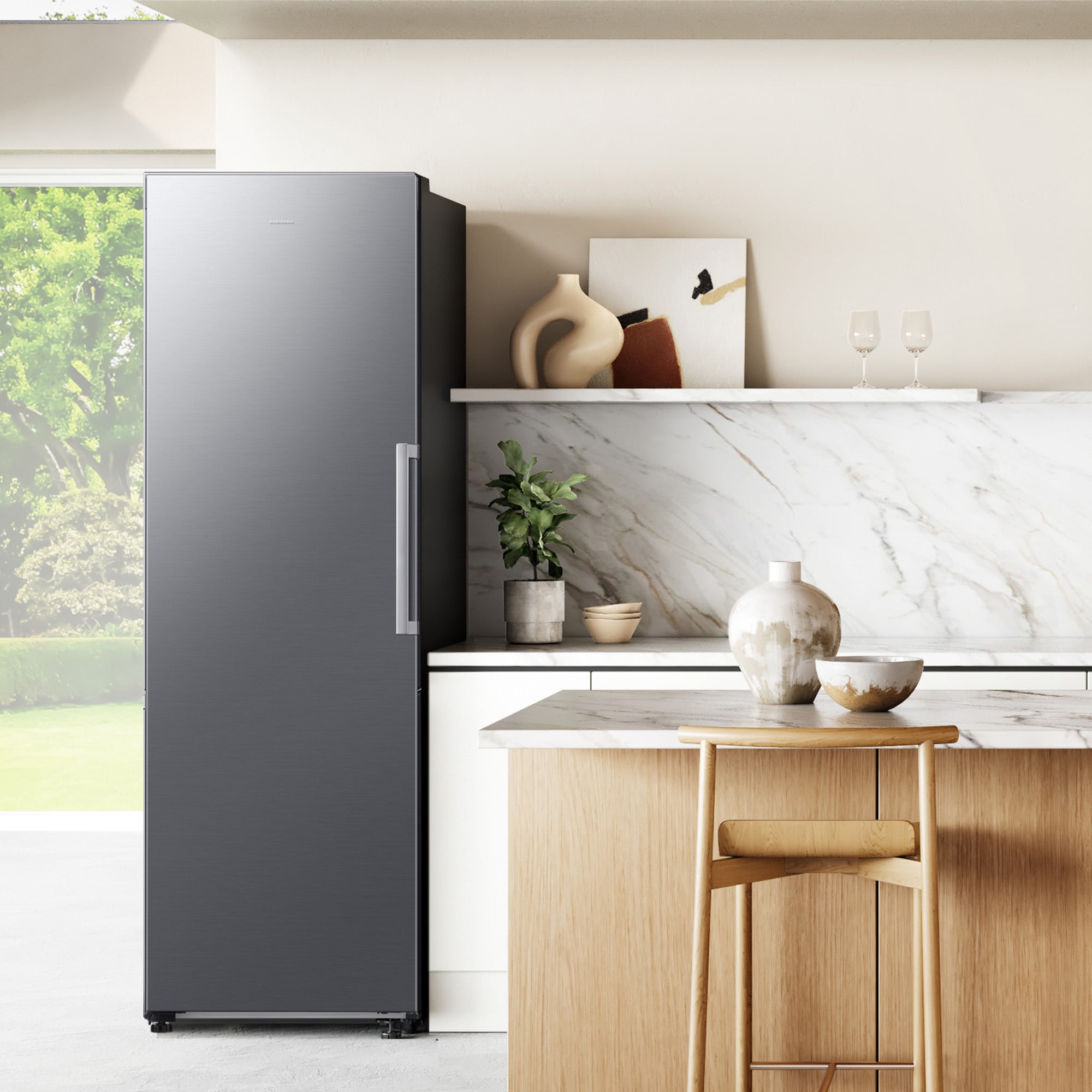 Samsung Gefrierschrank NoFrost »RZ70H32KDTEF« 185,8 cm hoch 59,5 cm breit No Frost - nie wieder abtauen