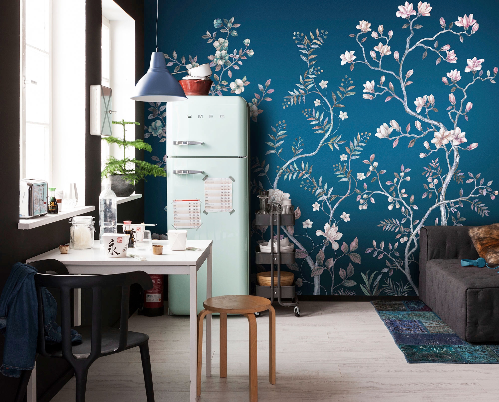 Komar Vliestapete »Digitaldruck Vlies - Aurore - Größe 300 x 250 cm«, bedruckt, Wohnzimmer, Schlafzimmer