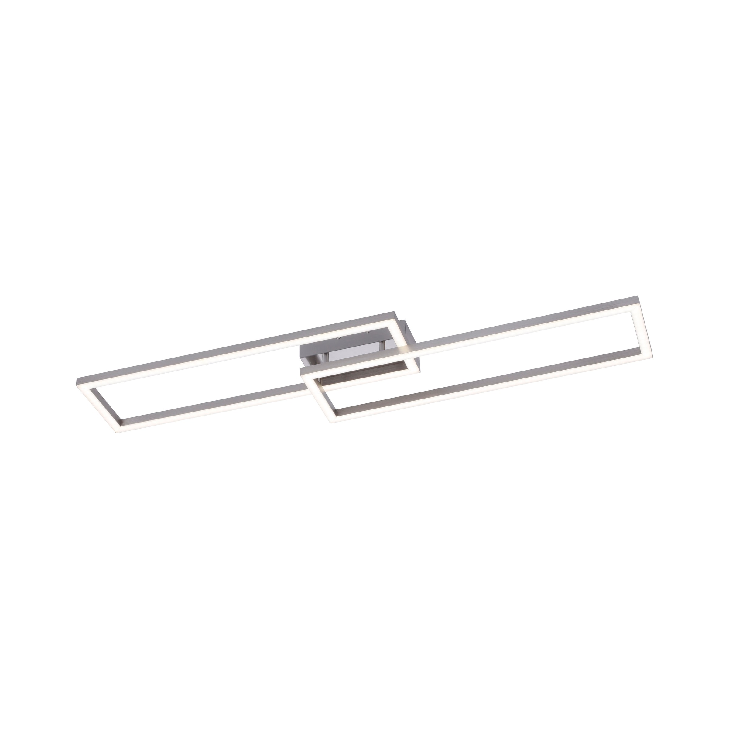 JUST LIGHT Deckenleuchte »Ls-MAXI«, 2 flammig, Leuchtmittel LED-Board | LED fest integriert, RGB+tunable white, Infrarot inkl., Fernbedienung, Smarthome fähig