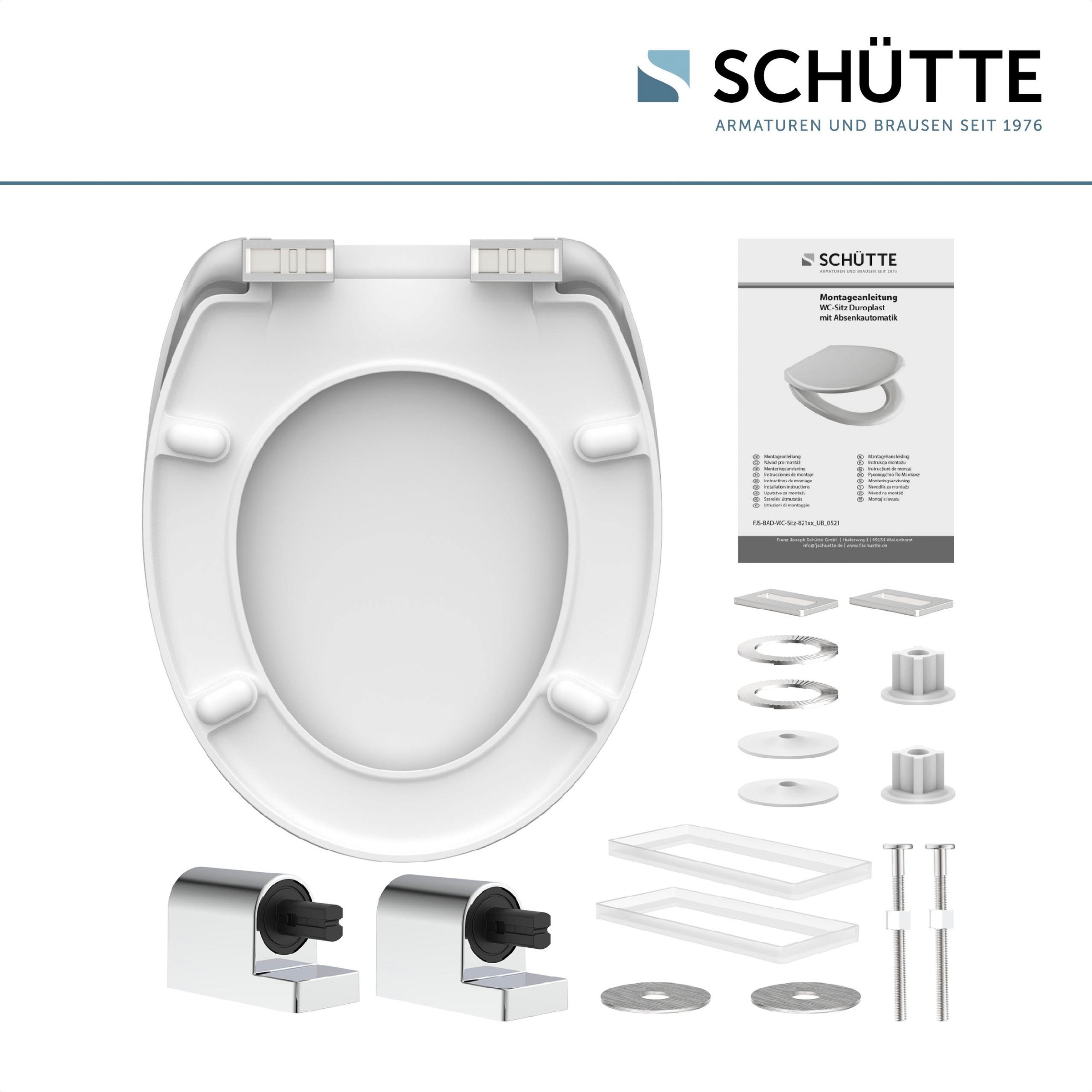 Schütte WC-Sitz »Frog King«, Duroplast, mit Absenkautomatik