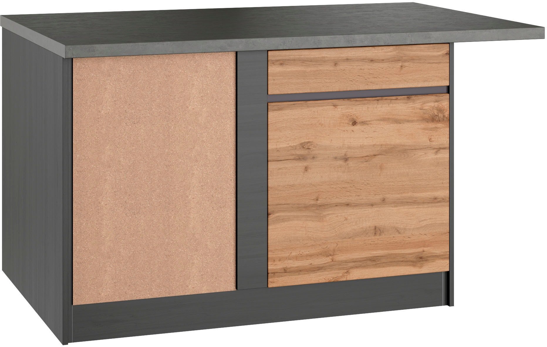 KOCHSTATION Winkelküche »KS-Riesa« Stellbreite 340x150 cm, wahlweise mit oder ohne E-Geräte