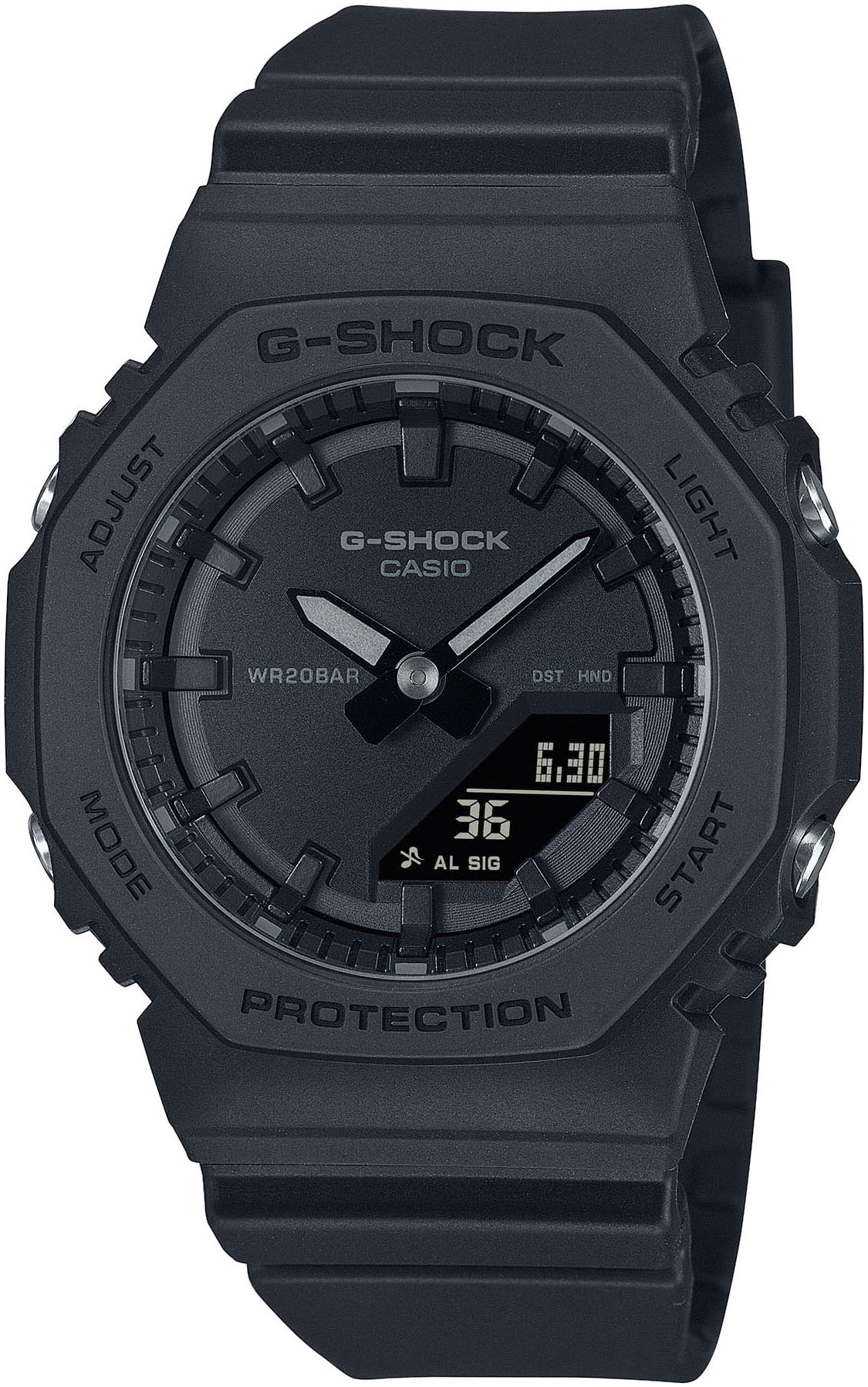 CASIO G-SHOCK Chronograph Quarzuhr, Armbanduhr, Damenuhr, Herrenuhr, Stoppfunktion, Resinband