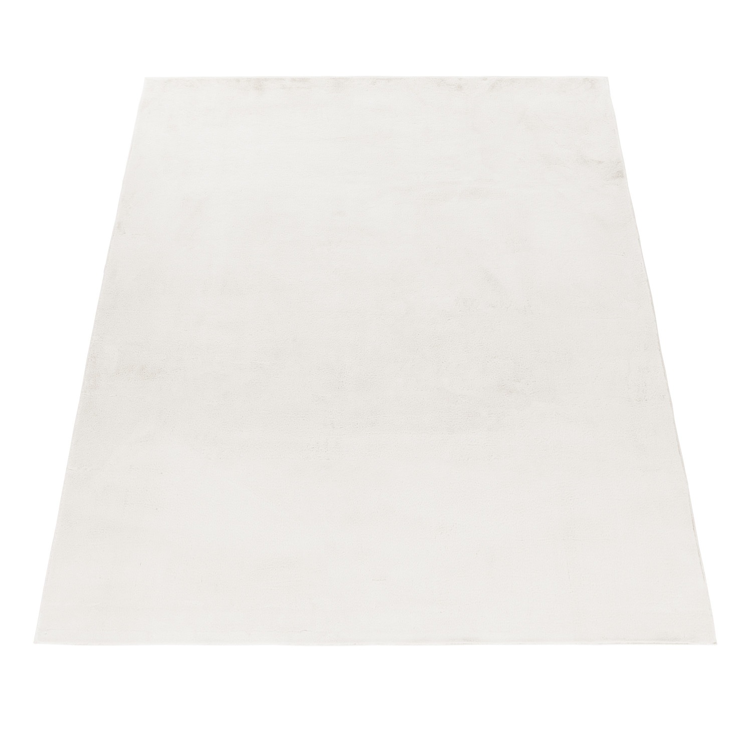 Ayyildiz Teppiche Hochflor-Teppich »POUFFY 5100«, rechteckig, 20 mm Höhe, Läufer, weicher glatter Softflor, Kaninchen Fell Haptik, waschbar