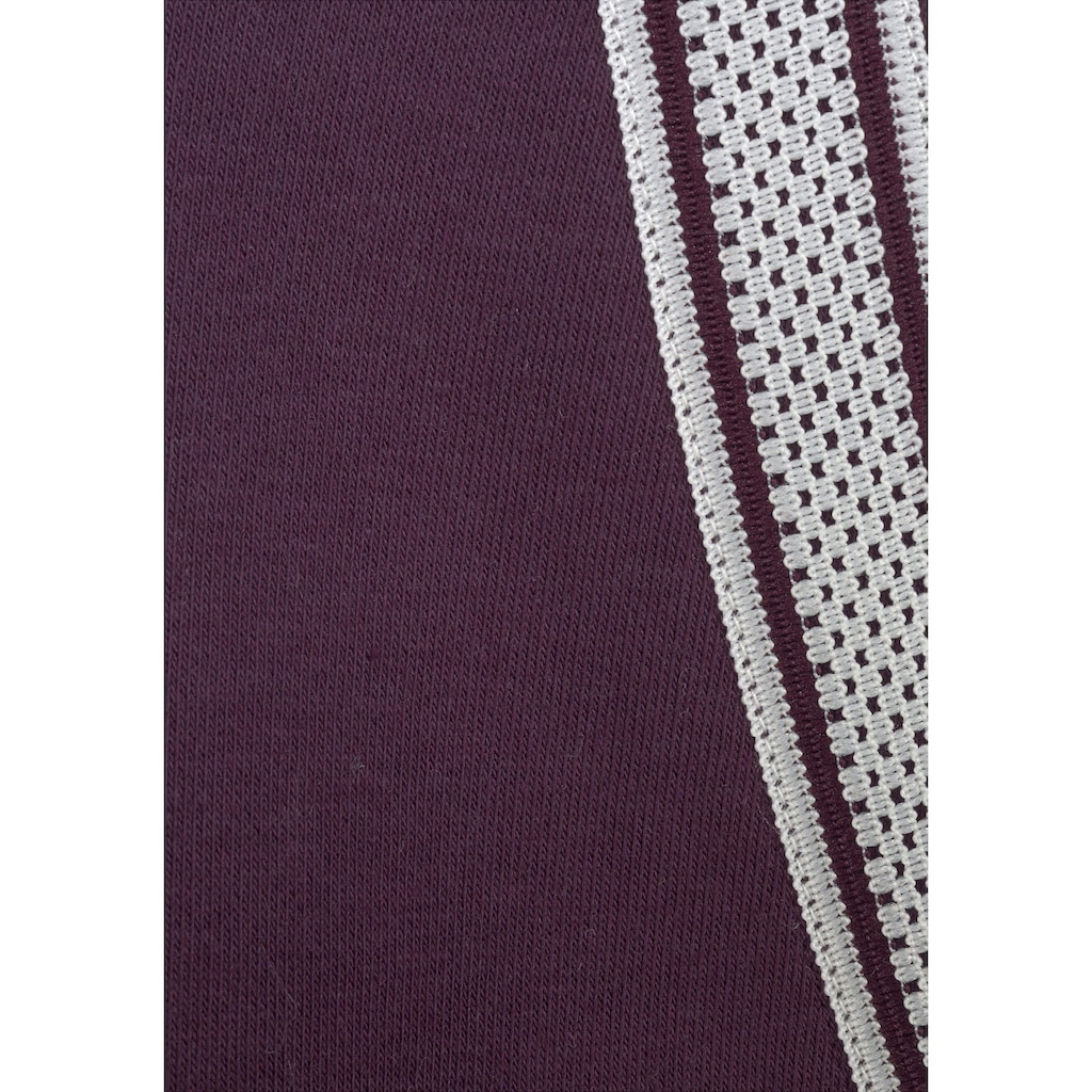 Bench. Kapuzensweatjacke, mit Logodruck in Metalloptik