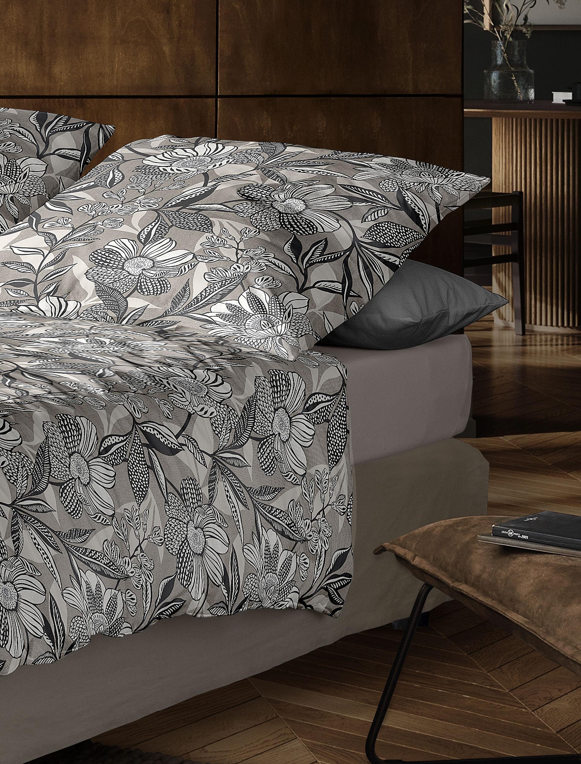 Irisette Bettwäsche »Wave 8585« 2 Stk. anschmiegsam und atmungsaktiv, Ganzjahresqualität