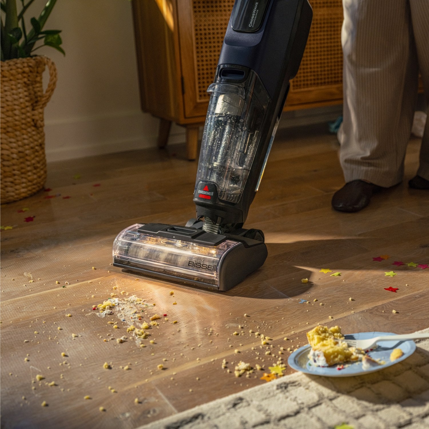 Bissell Nass-Trocken-Akkusauger »CrossWave HydroScrub Select«