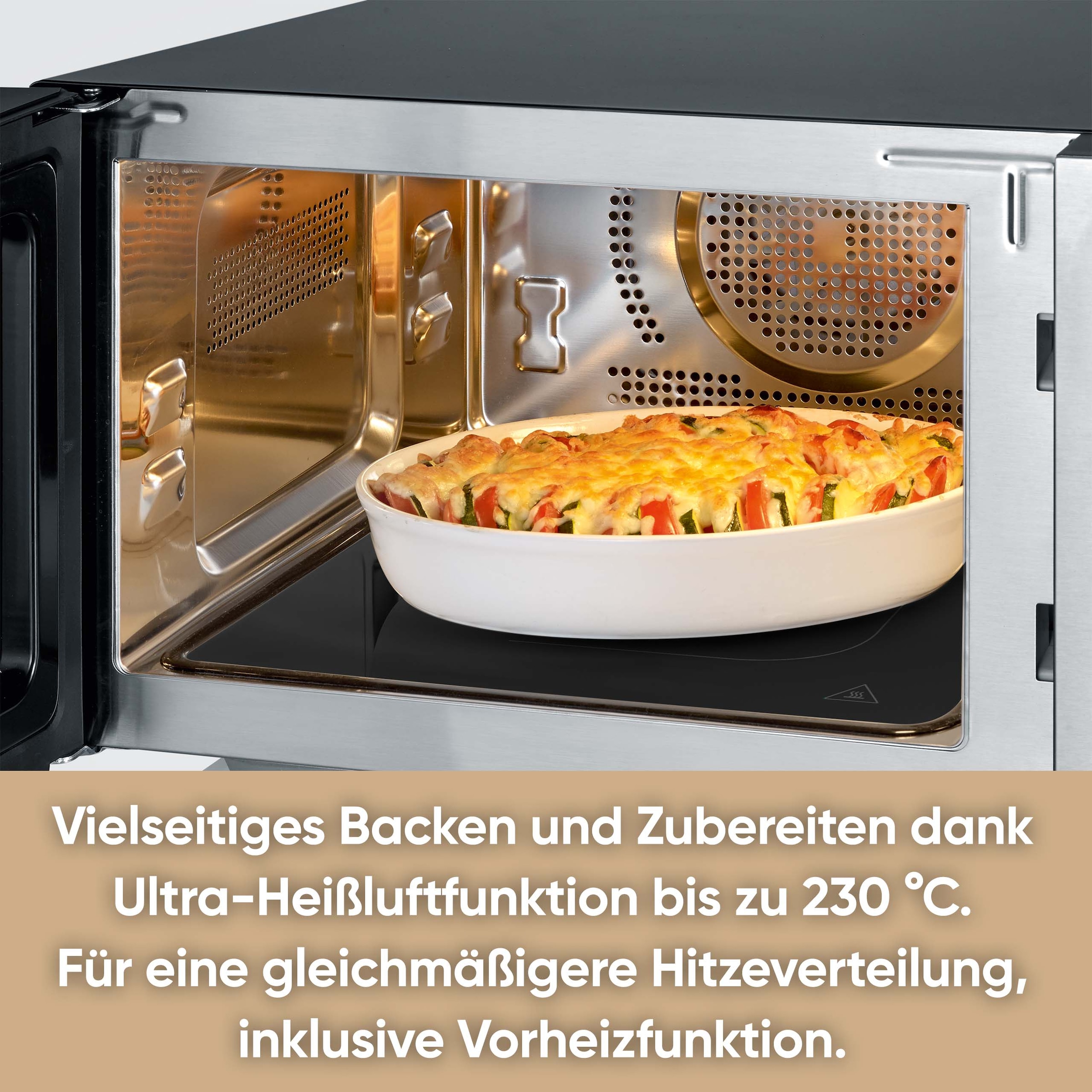 Severin Mikrowelle »MW 7777« Grill | Heißluft | Mikrowelle 900 W mit 8 Automatikprogrammen