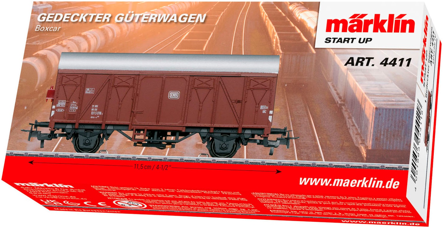 Märklin Güterwagen »Märklin Start up - Gedeckter Güterwagen - 4411«, Made in Europe