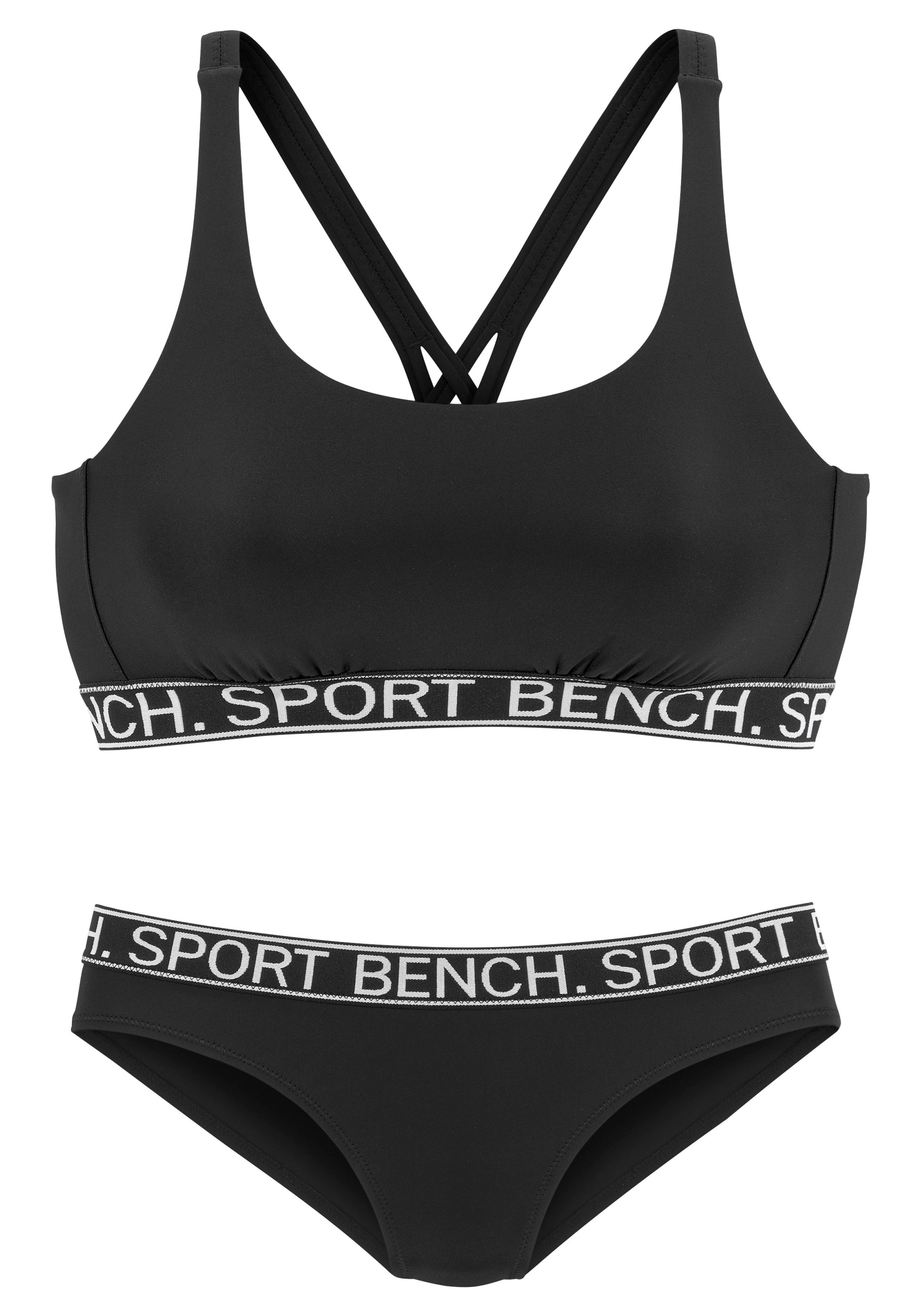 Bench. Bustier-Bikini »Yva«, mit Bench-Schriftzug kaufen