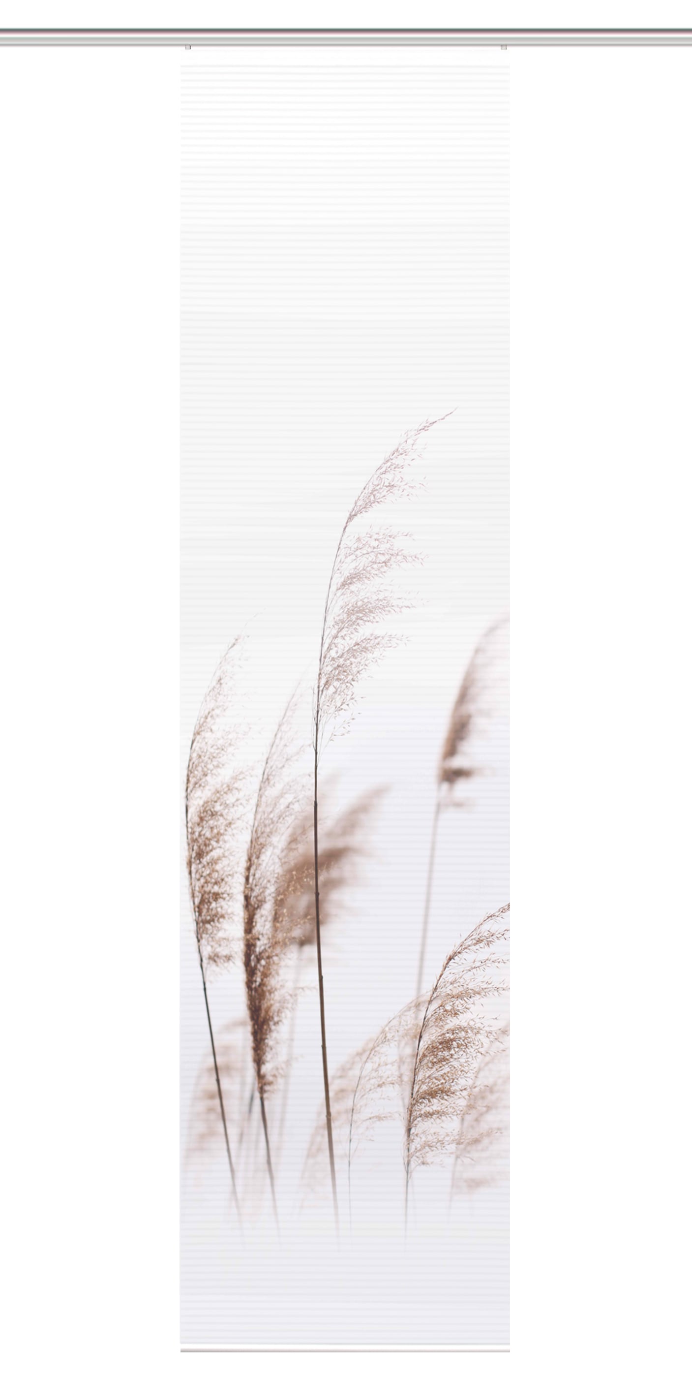 HOME in green Schiebegardine »PAMILO« Paneelwagen 1 Stk. tlg. DIGITALBEDRUCKT, BAMBUSOPTIK RECYCELT