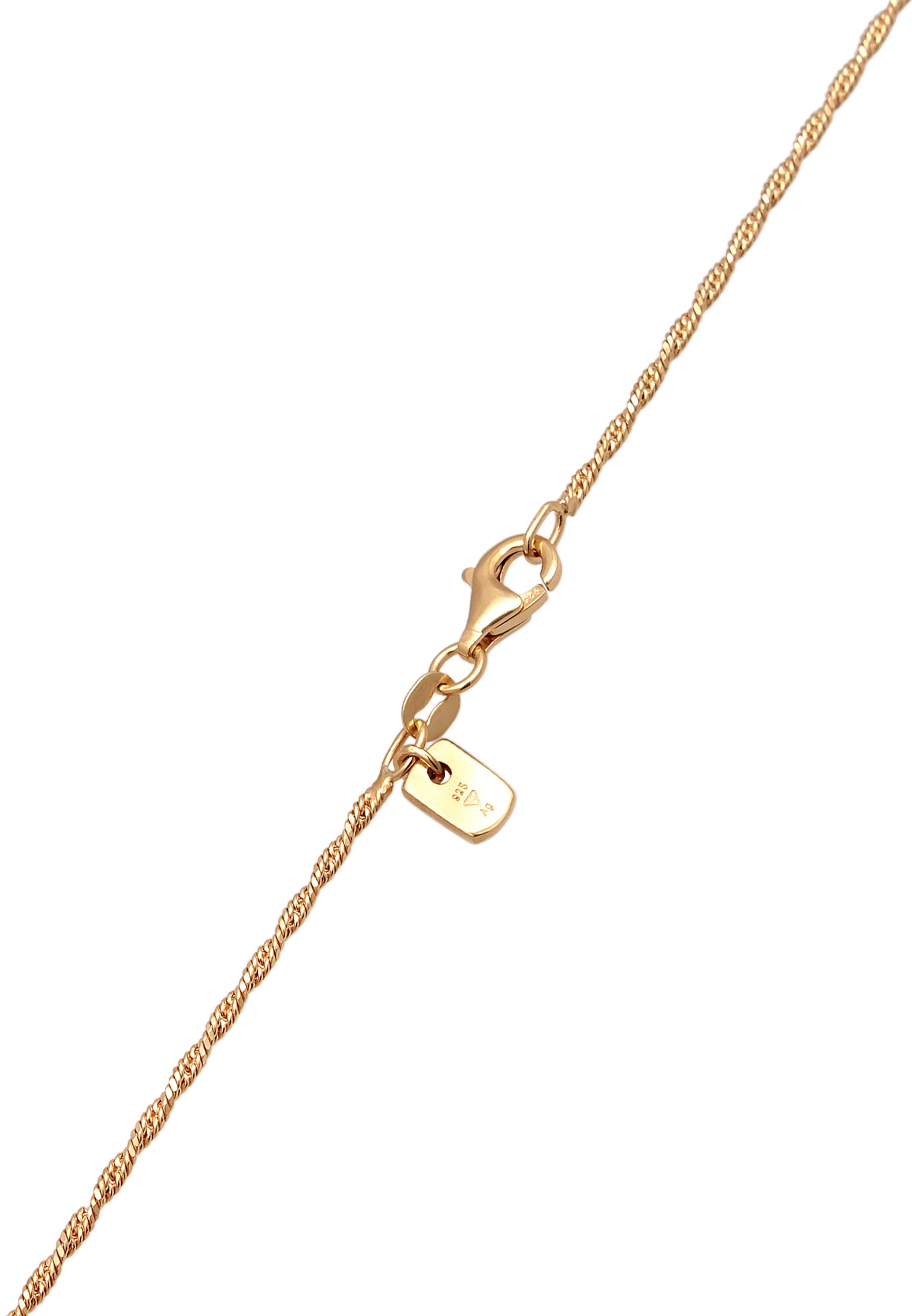 Kuzzoi Kette mit Anhänger »Halskette Herren Münze Antik Kreuz 925 Silber«