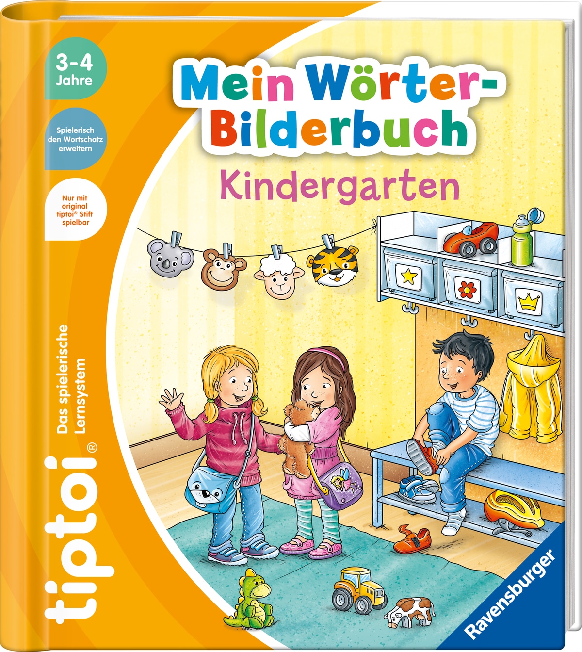 Ravensburger Spiel »tiptoi® Starter-Set: Stift und Wörter-Bilderbuch Kindergarten«, Made in Europe, FSC® - schützt Wald - weltweit