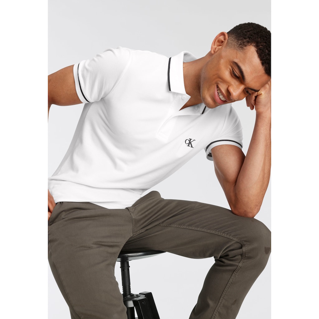 Calvin Klein Jeans Poloshirt »TIPPING SLIM POLO«